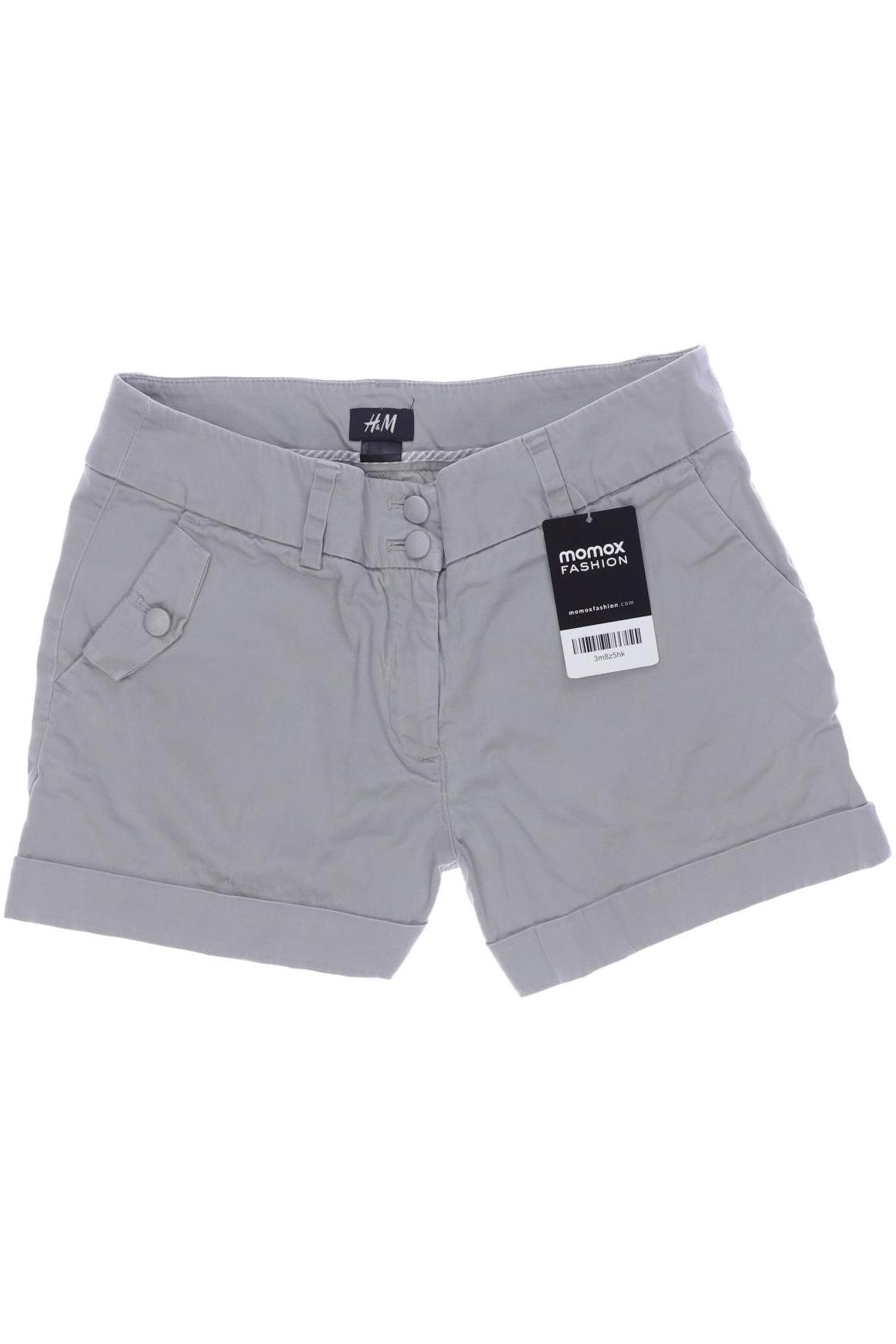 

H&M Damen Shorts, grau, Gr. 36