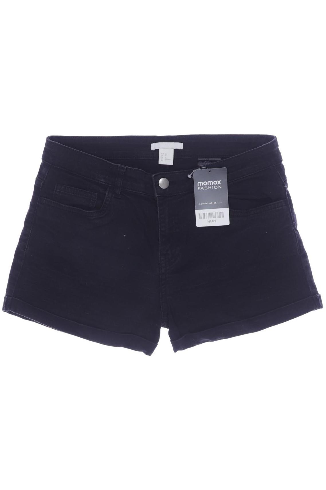 

H&M Damen Shorts, schwarz, Gr. 36