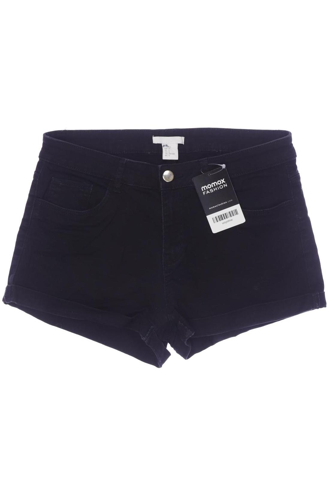 

H&M Damen Shorts, schwarz, Gr. 36