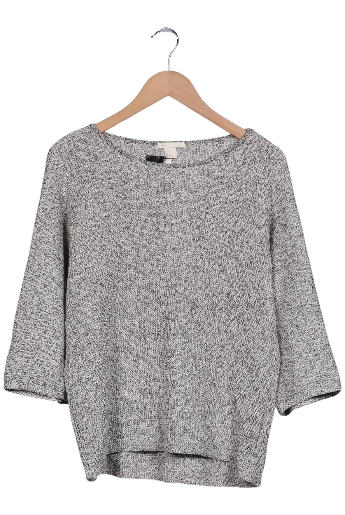

H&M Damen Pullover, grau, Gr. 42