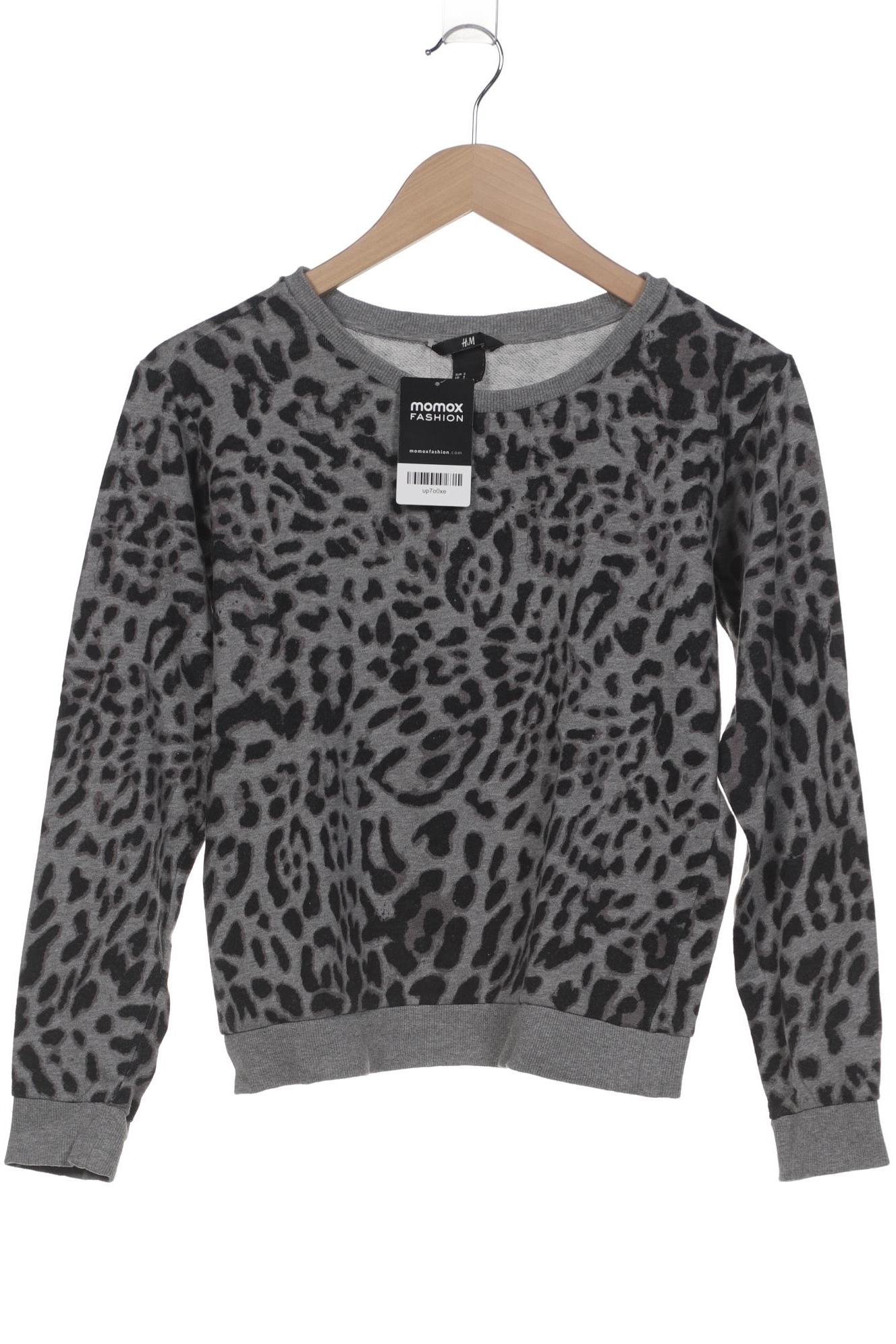 

H&M Damen Sweatshirt, grau, Gr. 36