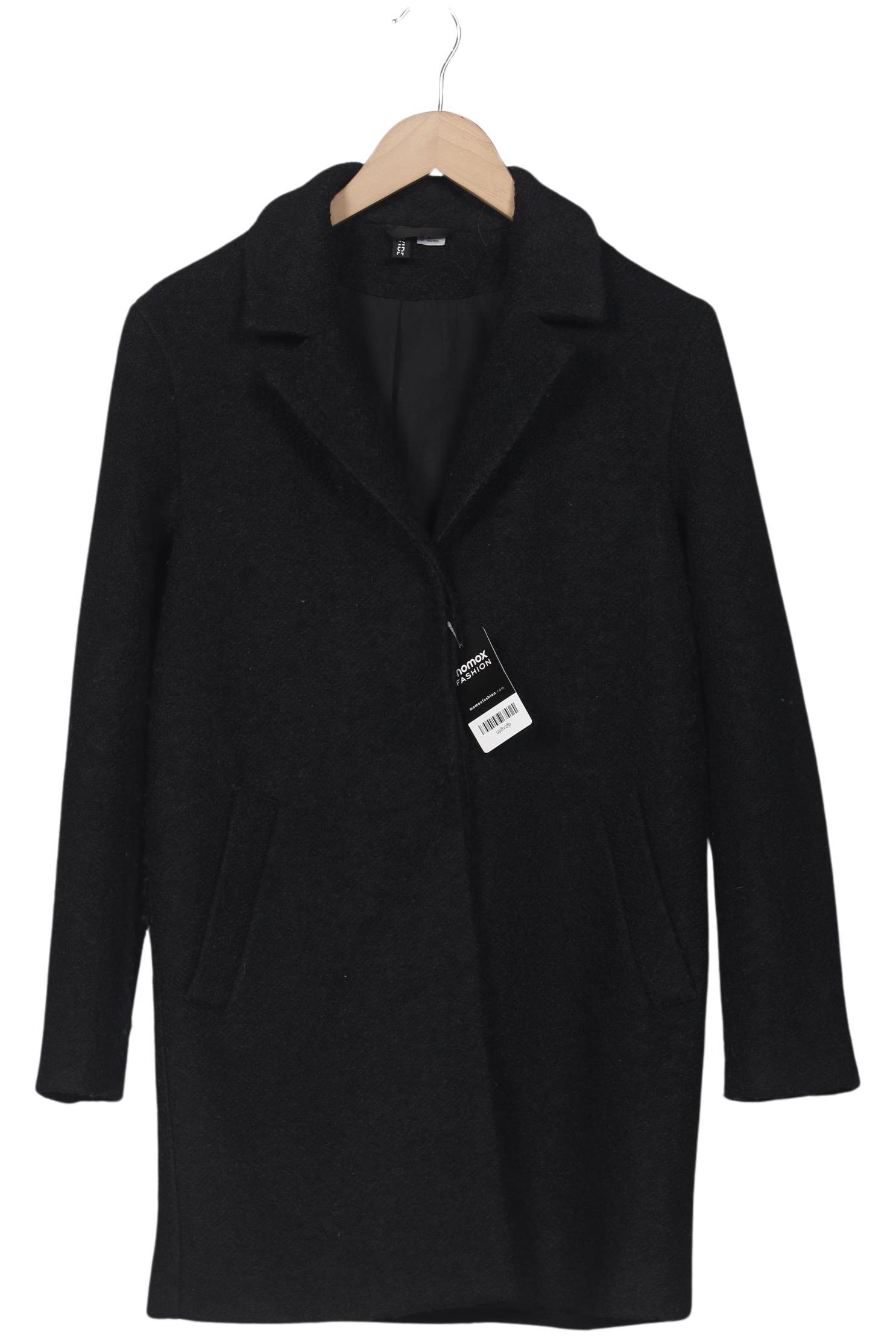 

H&M Damen Mantel, schwarz, Gr. 34