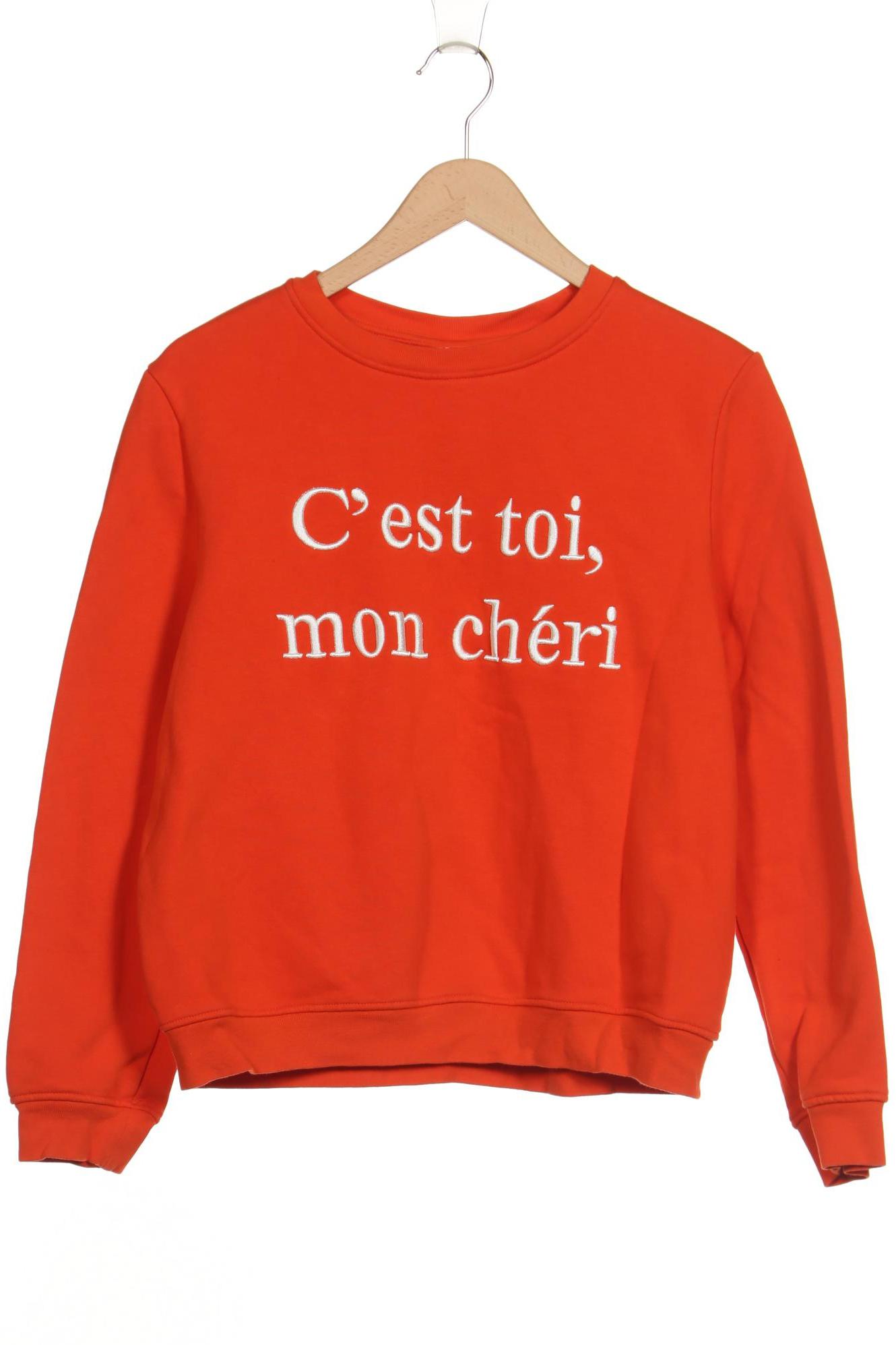 

H&M Damen Sweatshirt, orange, Gr. 38