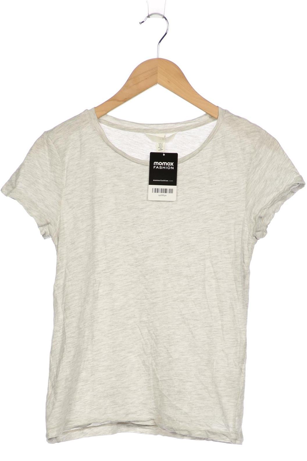 

H&M Damen T-Shirt, grau, Gr. 34
