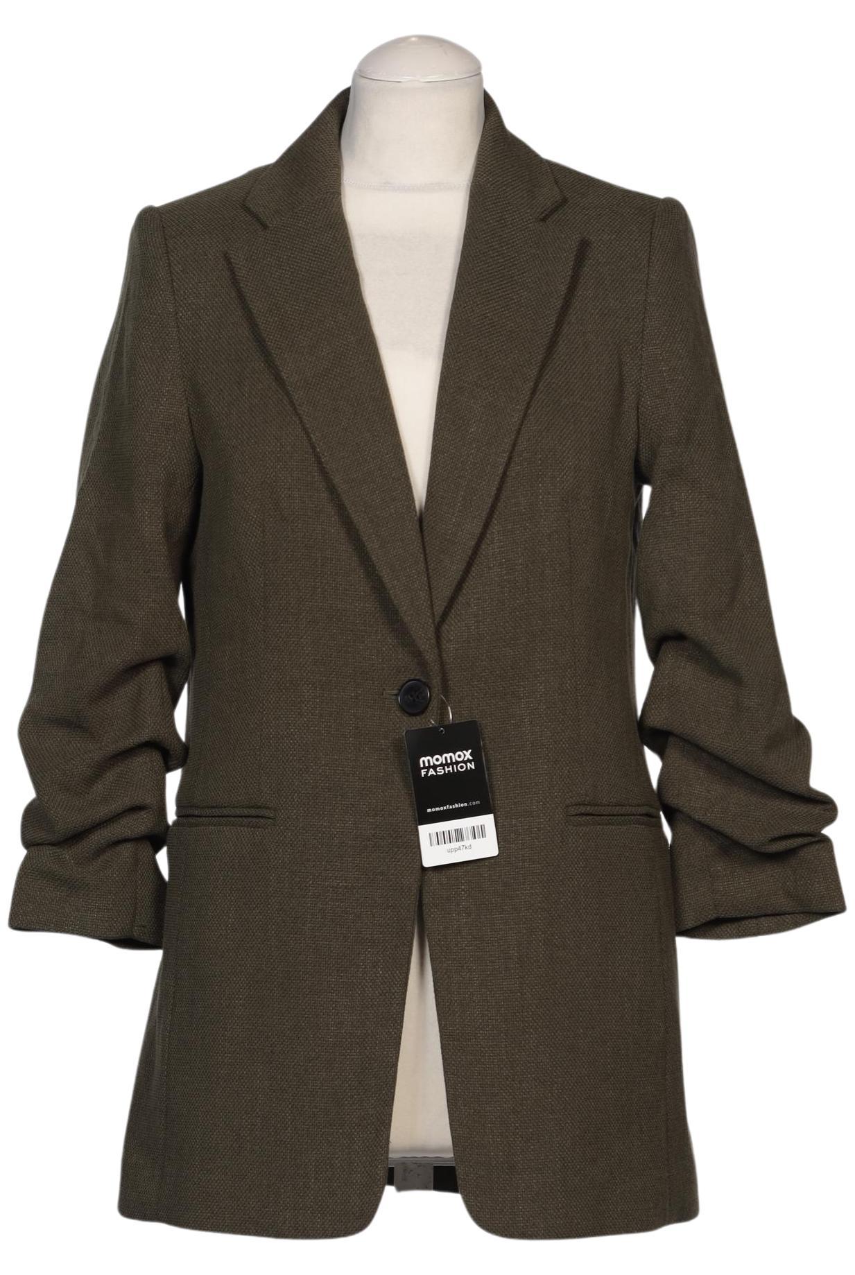 

H&M Damen Blazer, grün, Gr. 38