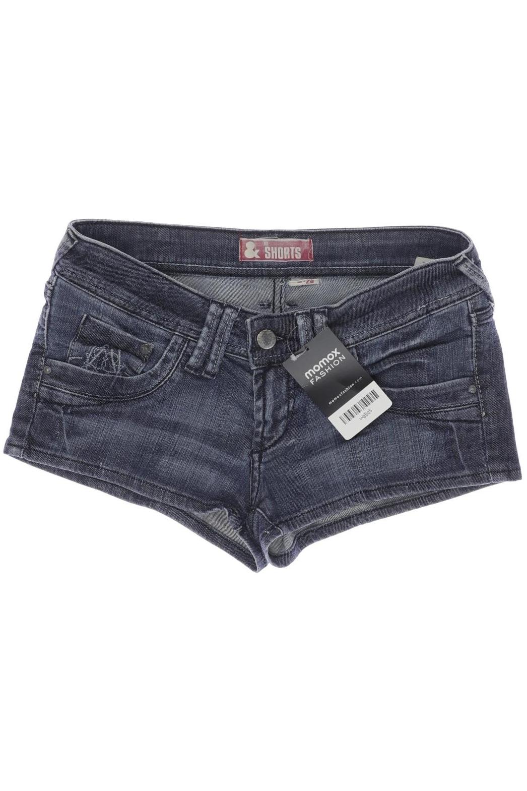 

H&M Damen Shorts, marineblau, Gr. 25