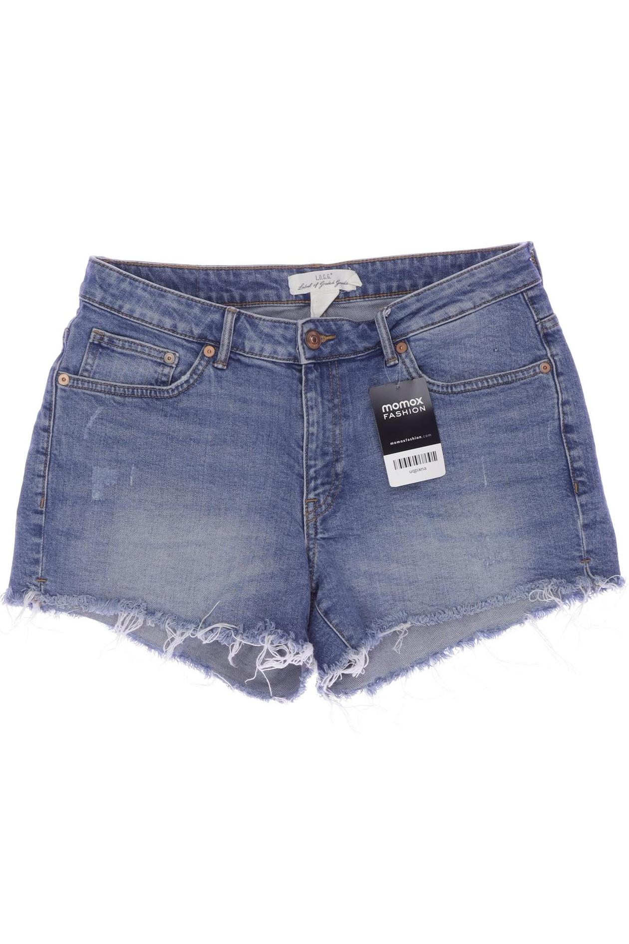 

H&M Damen Shorts, blau, Gr. 40