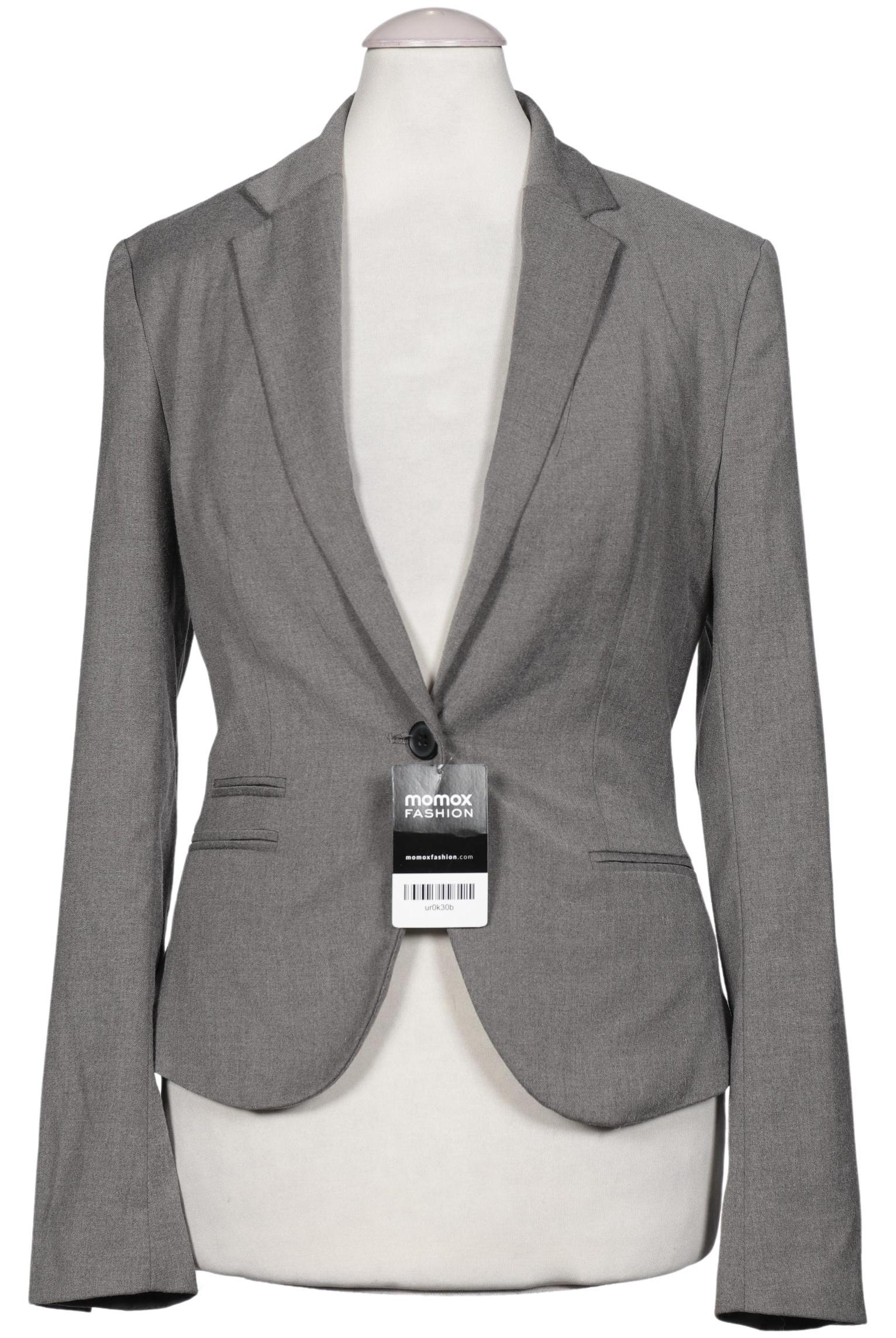 

H&M Damen Blazer, grau, Gr. 34