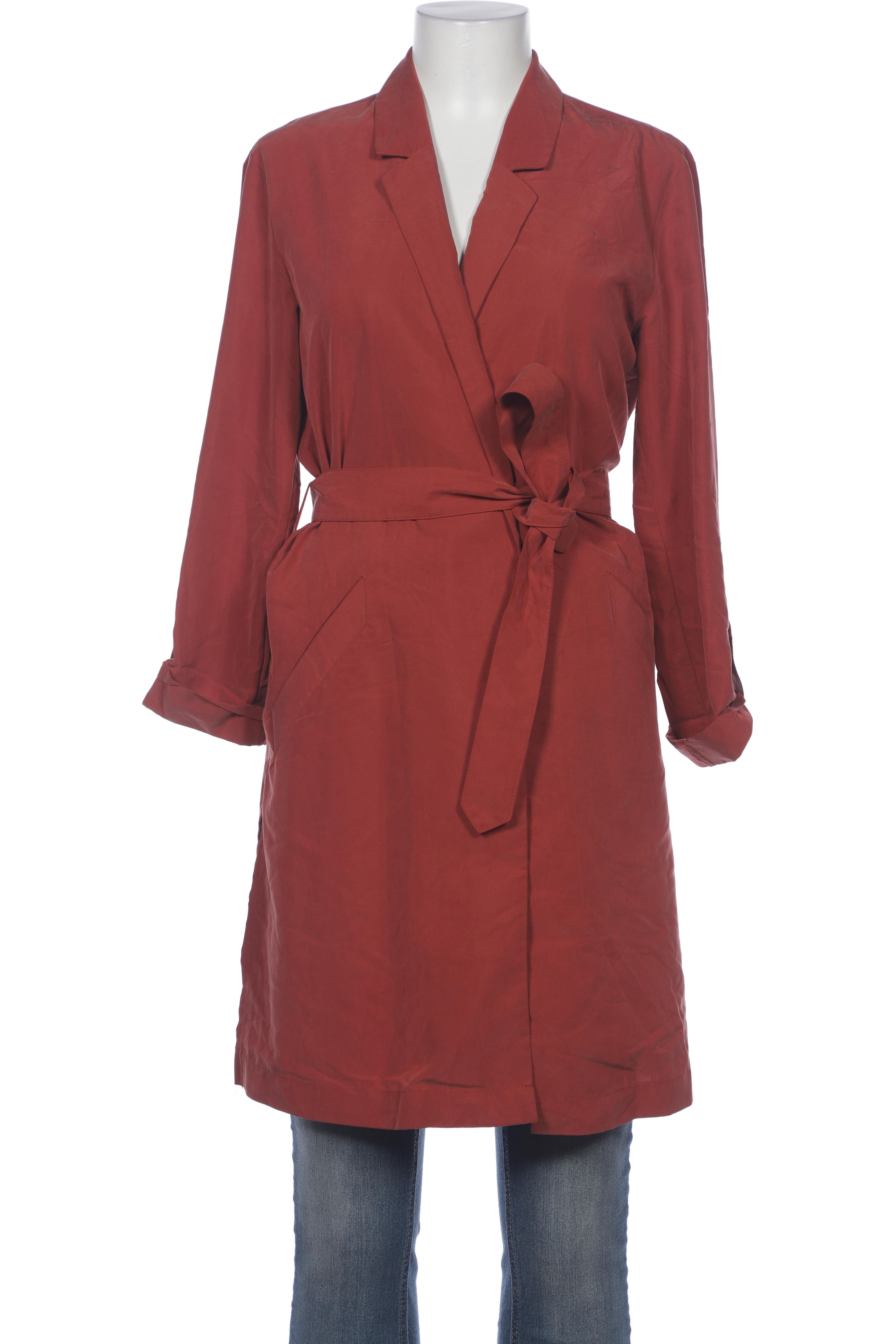 

H&M Damen Mantel, rot, Gr. 36
