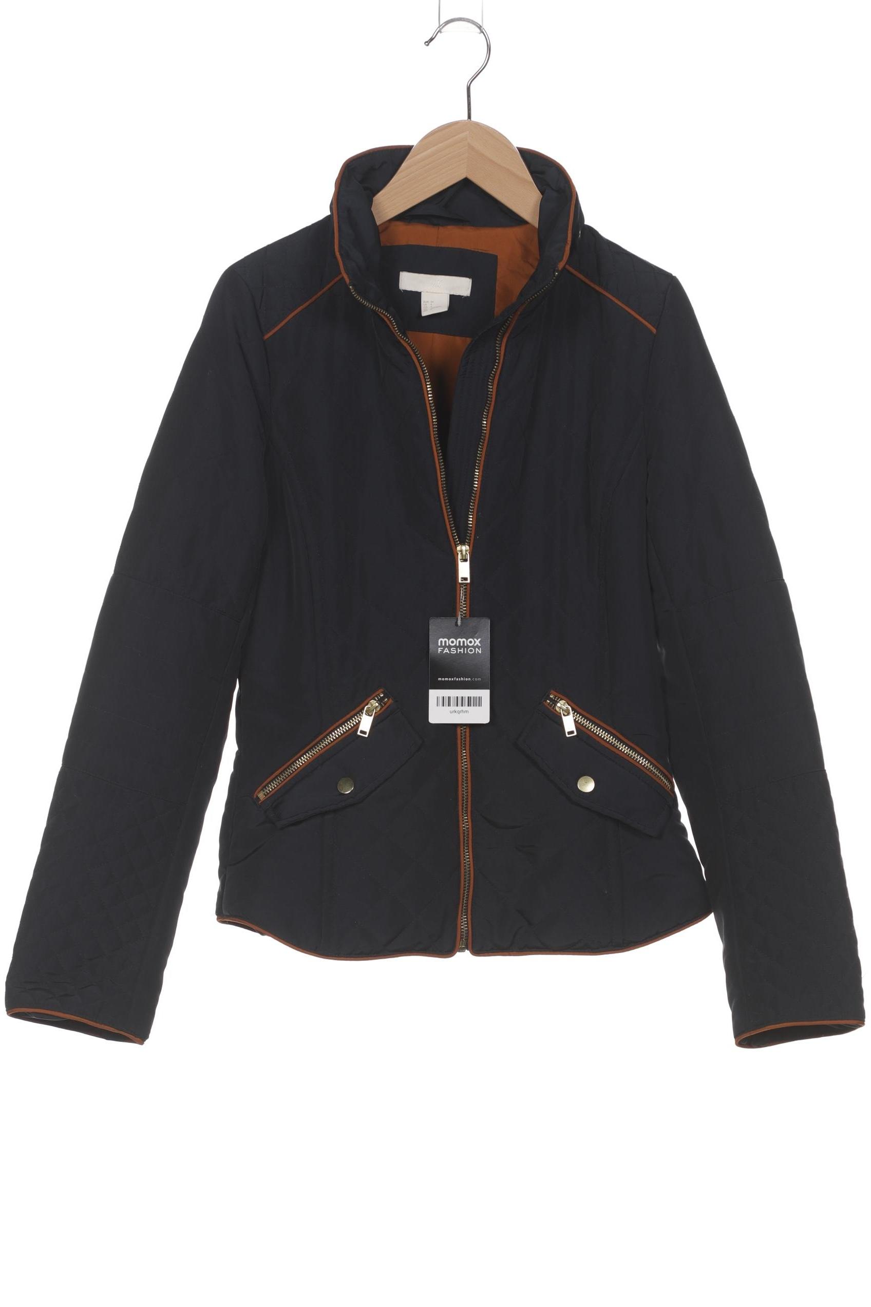 

H&M Damen Jacke, marineblau, Gr. 34