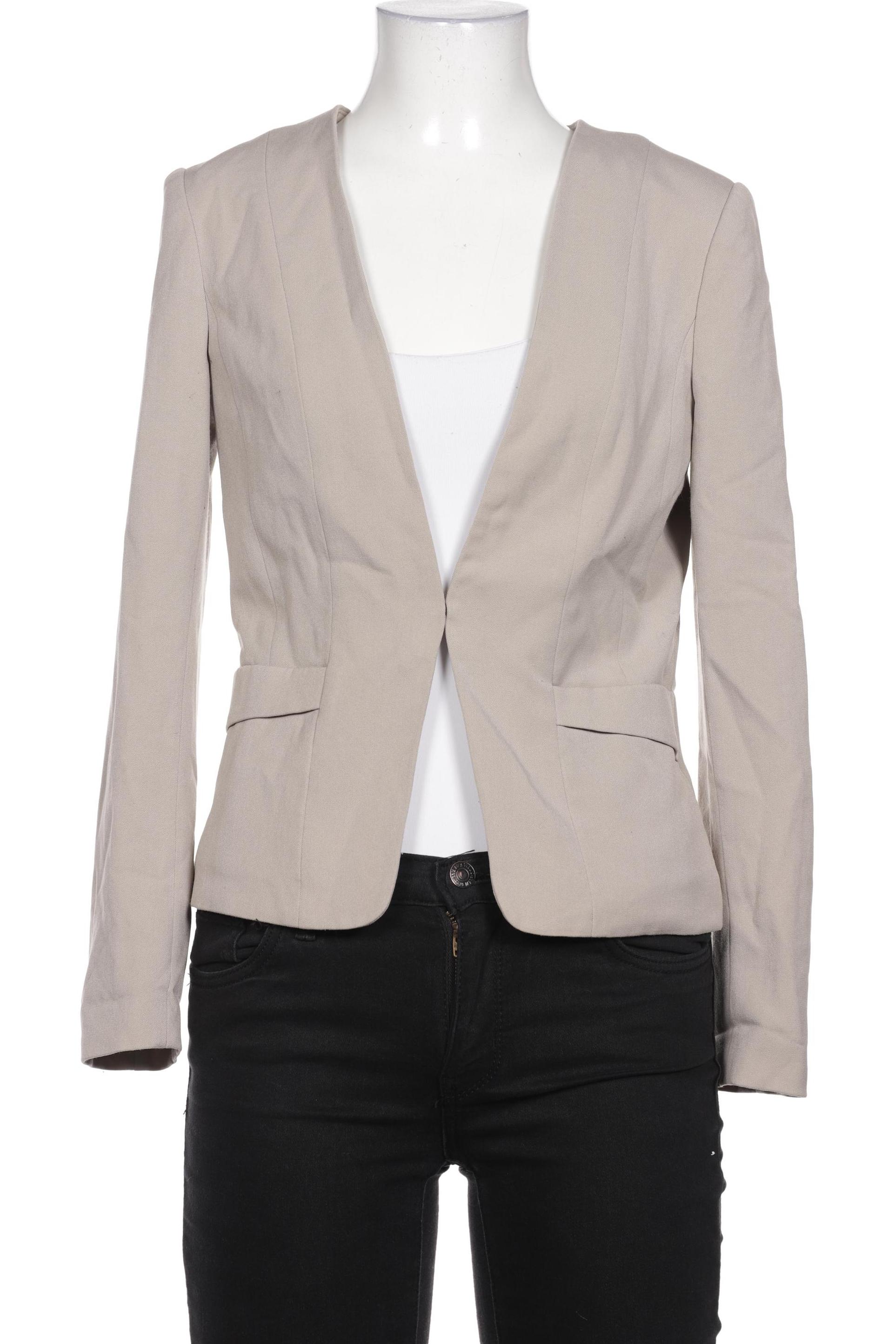 

H&M Damen Blazer, beige, Gr. 38