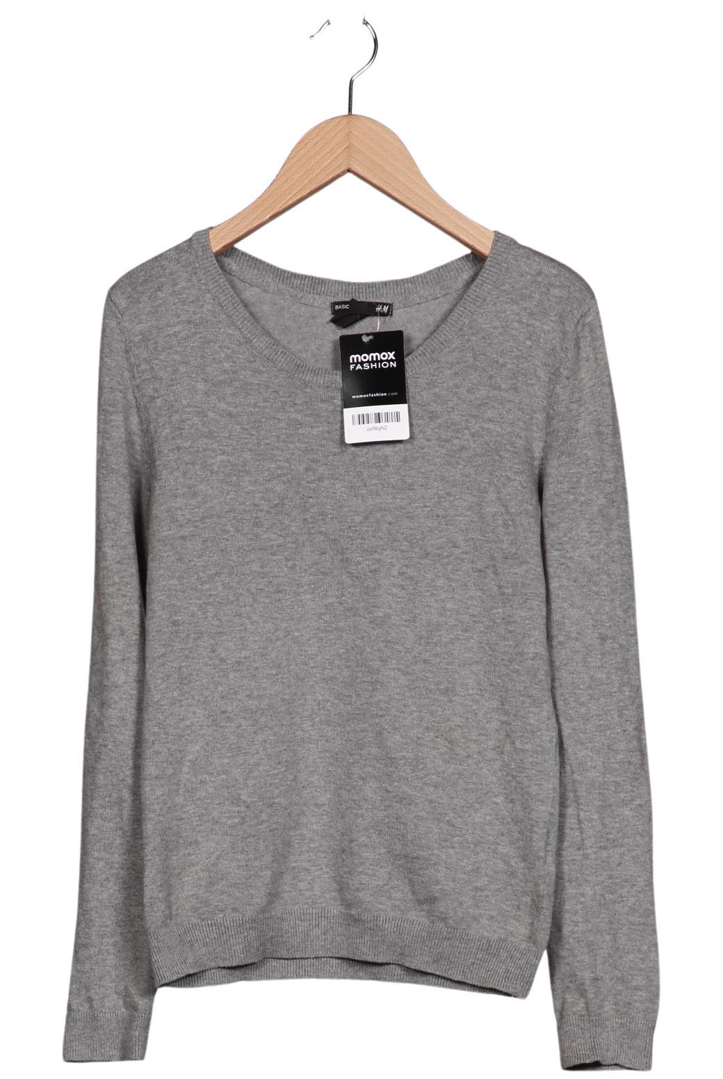 

H&M Damen Pullover, grau, Gr. 34