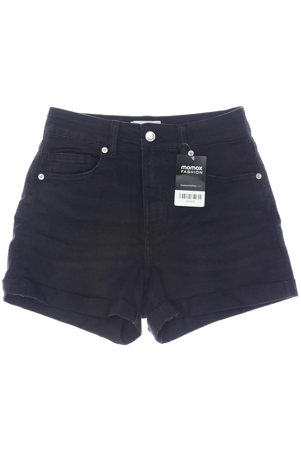 

H&M Damen Shorts, schwarz, Gr. 38