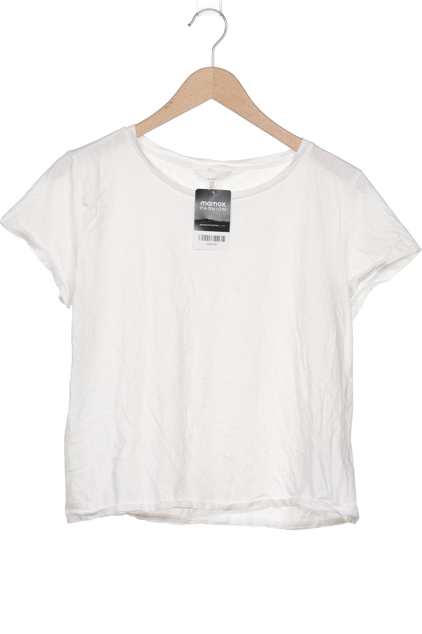 

H&M Damen T-Shirt, weiß, Gr. 38