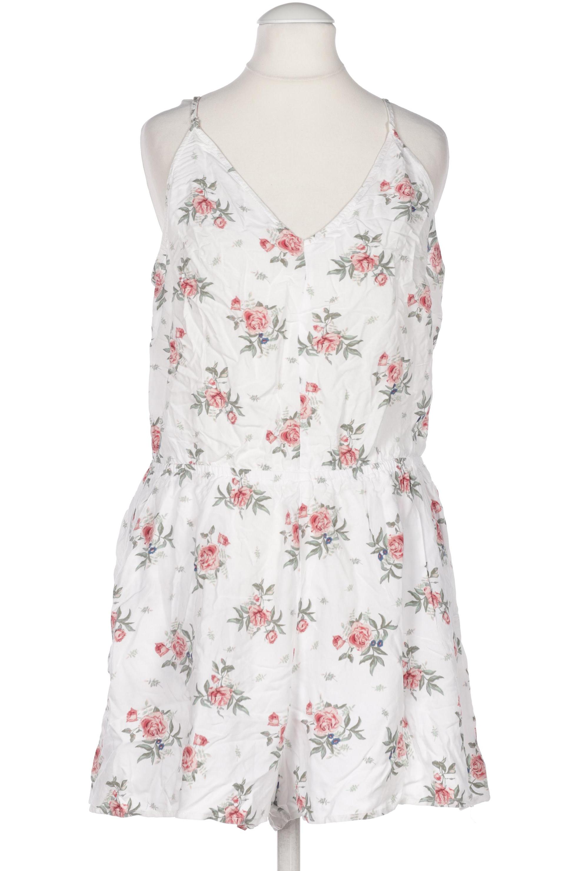 

H&M Damen Jumpsuit/Overall, weiß