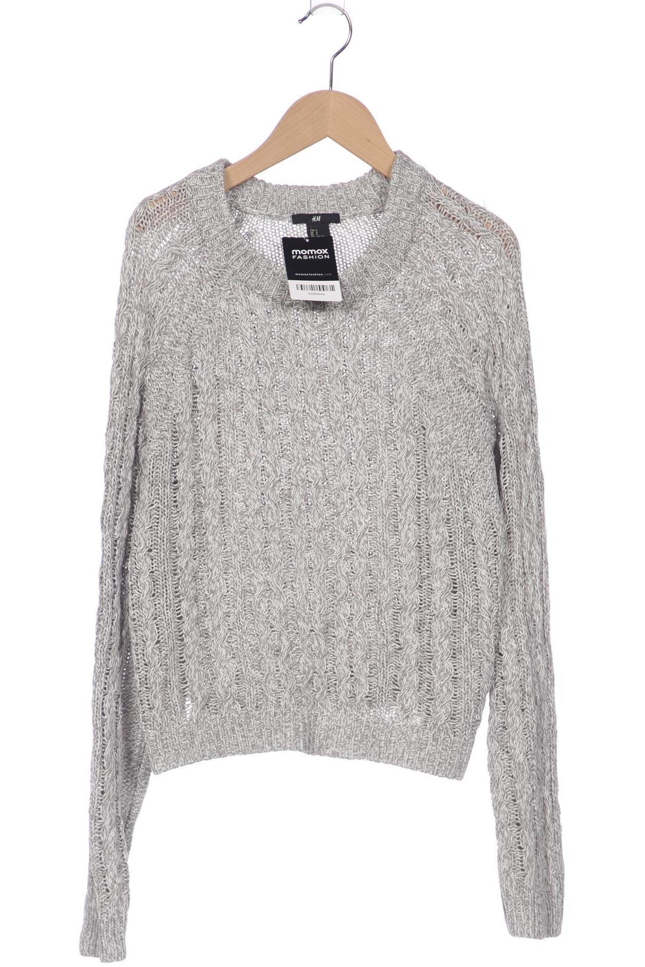 

H&M Damen Pullover, grau, Gr. 36