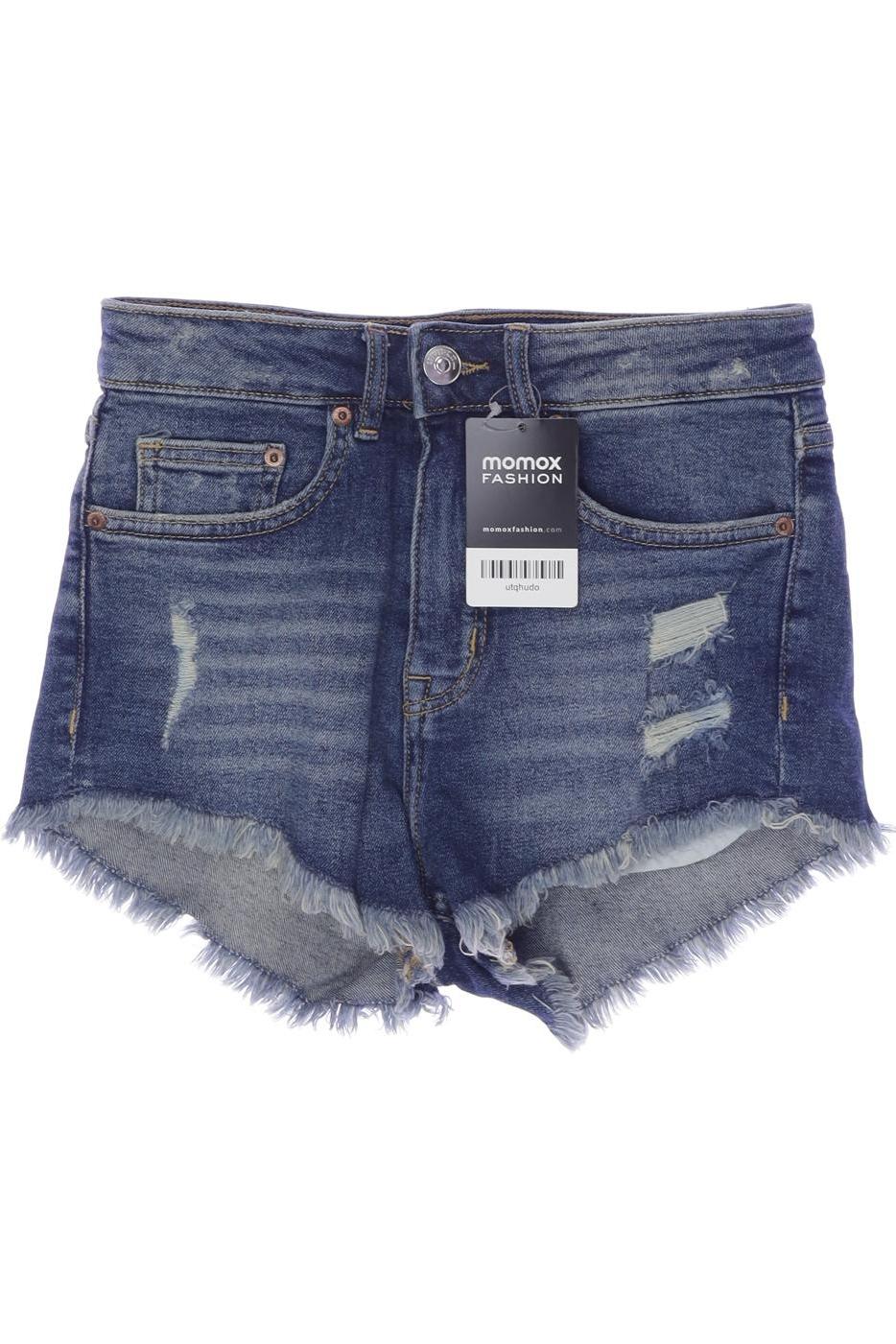

H&M Damen Shorts, blau, Gr. 34