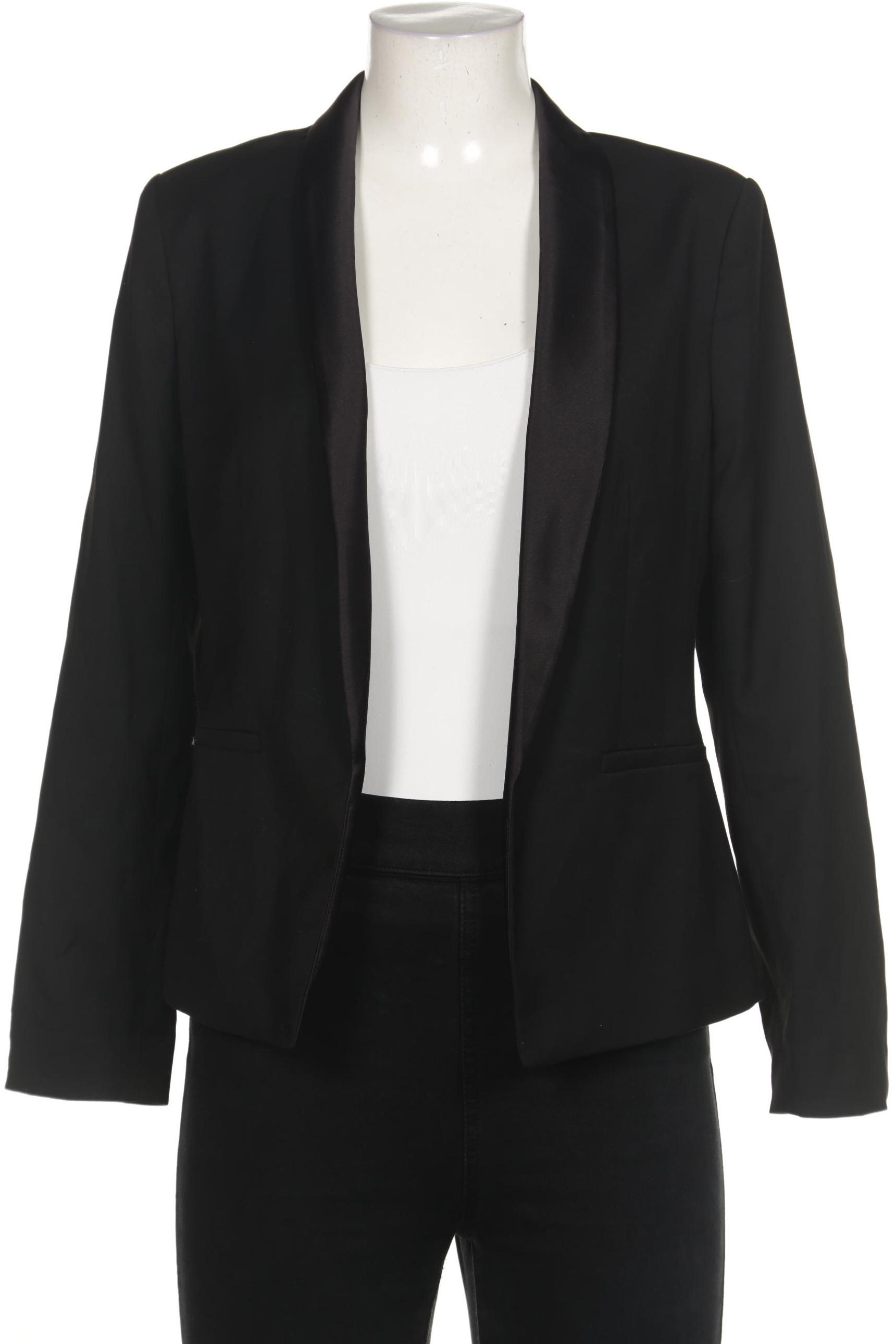 

H&M Damen Blazer, schwarz, Gr. 38