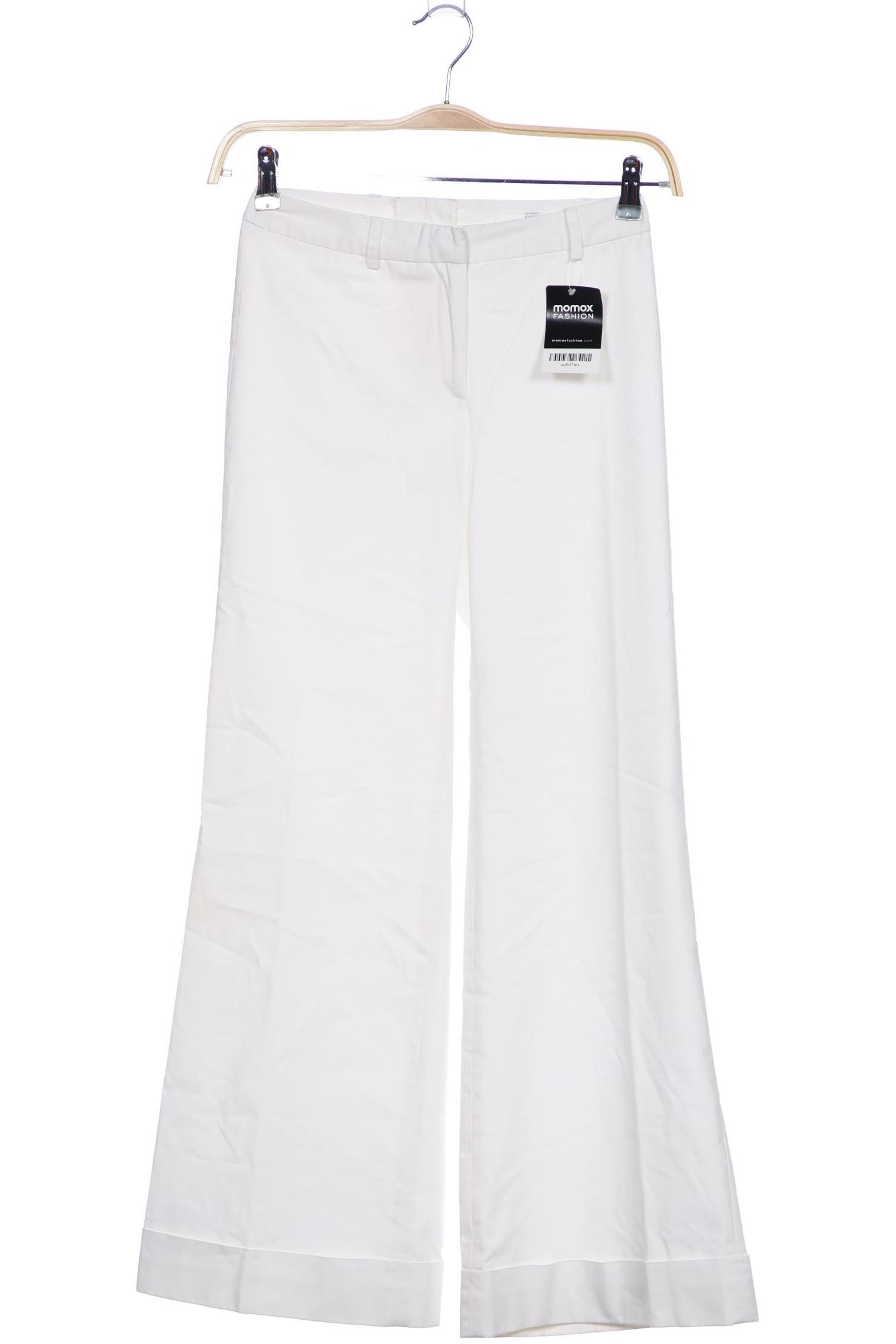 

H&M Damen Stoffhose, weiß, Gr. 34