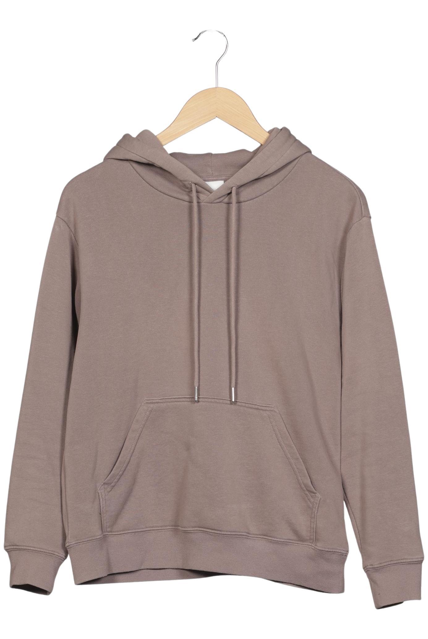 

H&M Damen Kapuzenpullover, grau, Gr. 34