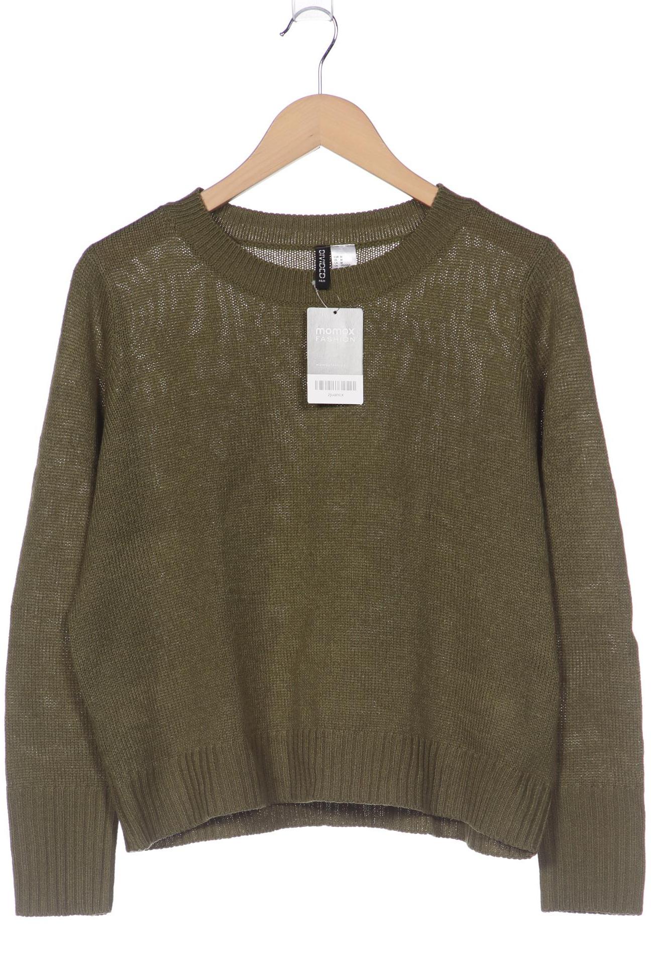 

H&M Damen Pullover, grün, Gr. 38
