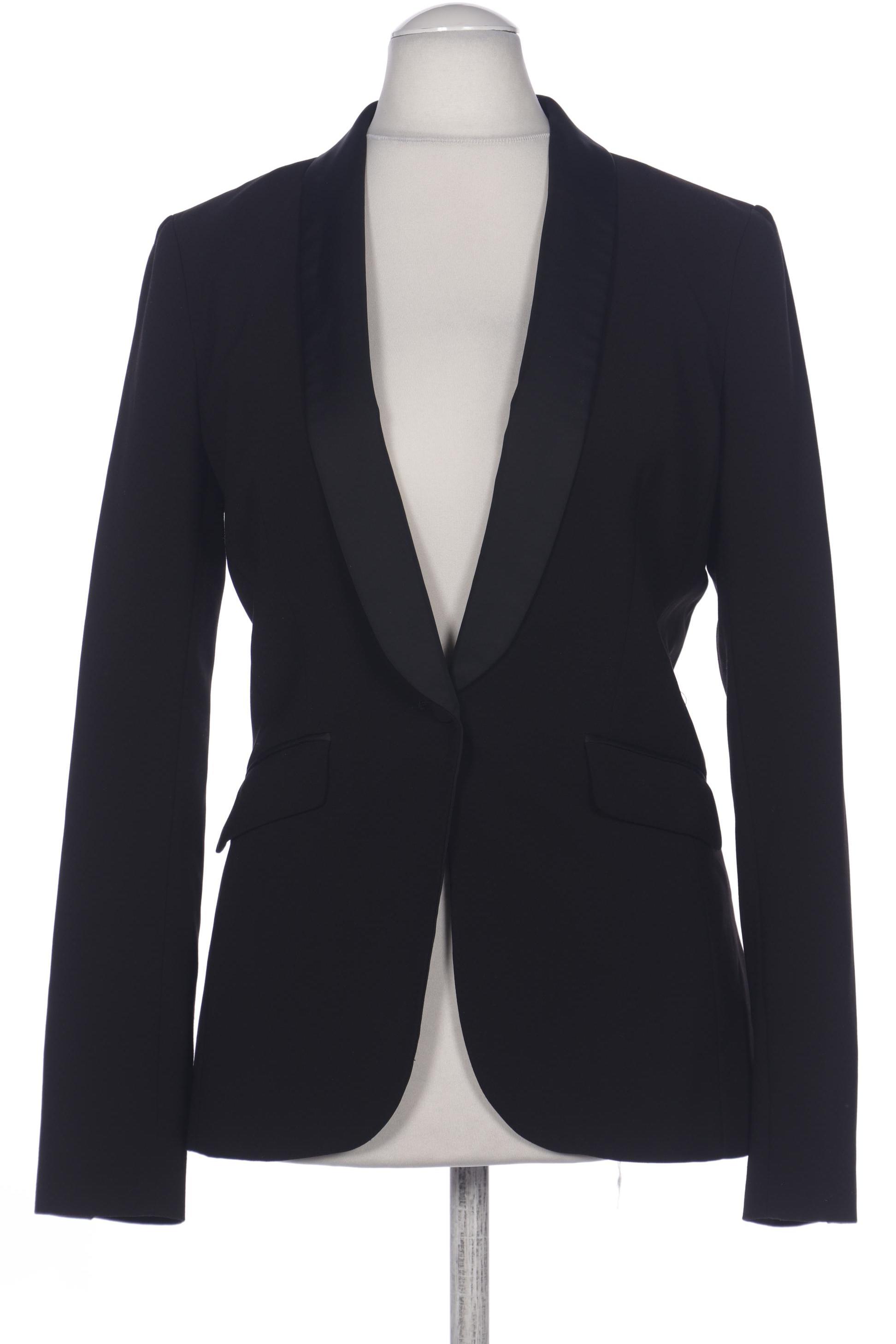 

H&M Damen Blazer, schwarz, Gr. 38