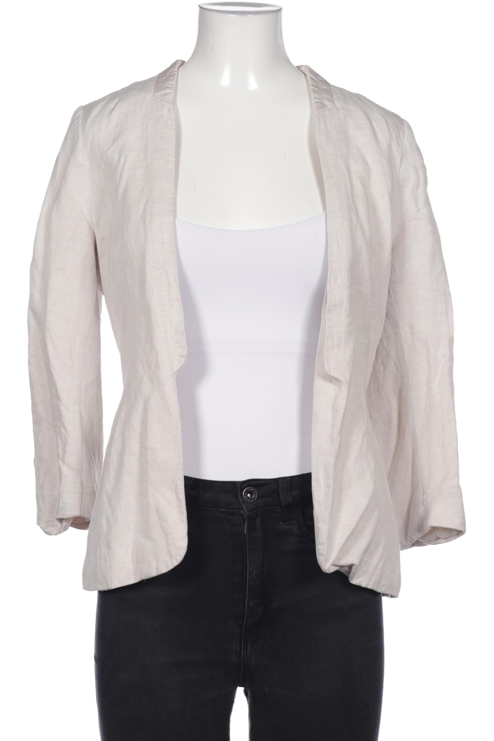 

H&M Damen Blazer, cremeweiß, Gr. 38