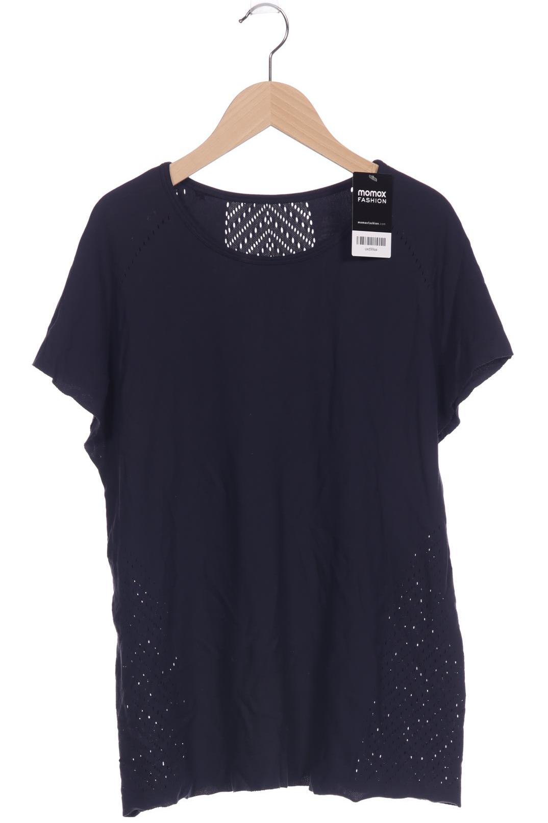 

H&M Damen T-Shirt, marineblau, Gr. 44