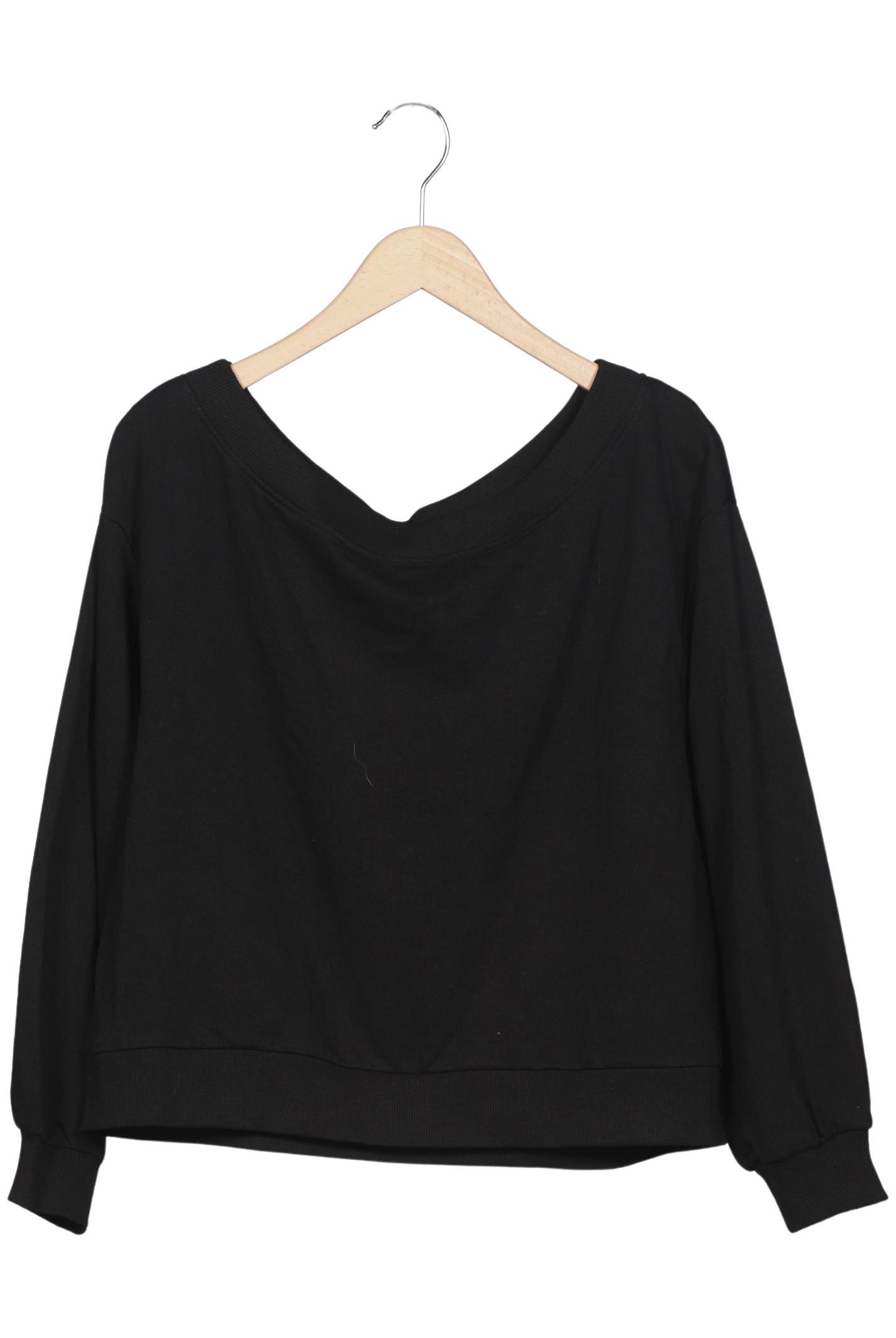 

H&M Damen Sweatshirt, schwarz, Gr. 38