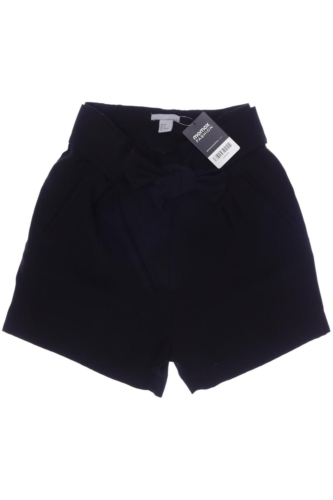 

H&M Damen Shorts, schwarz, Gr. 36
