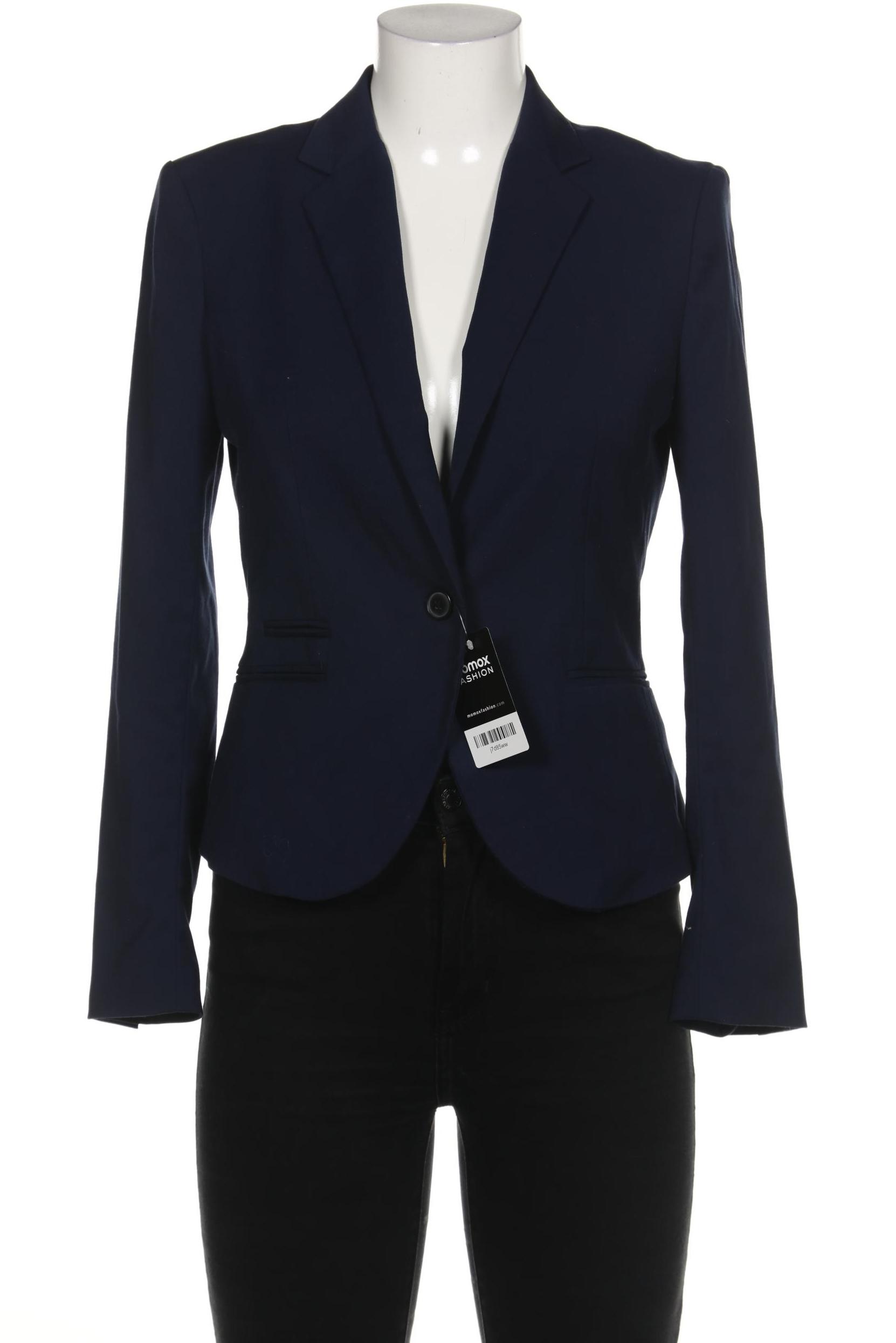 

H&M Damen Blazer, marineblau, Gr. 38