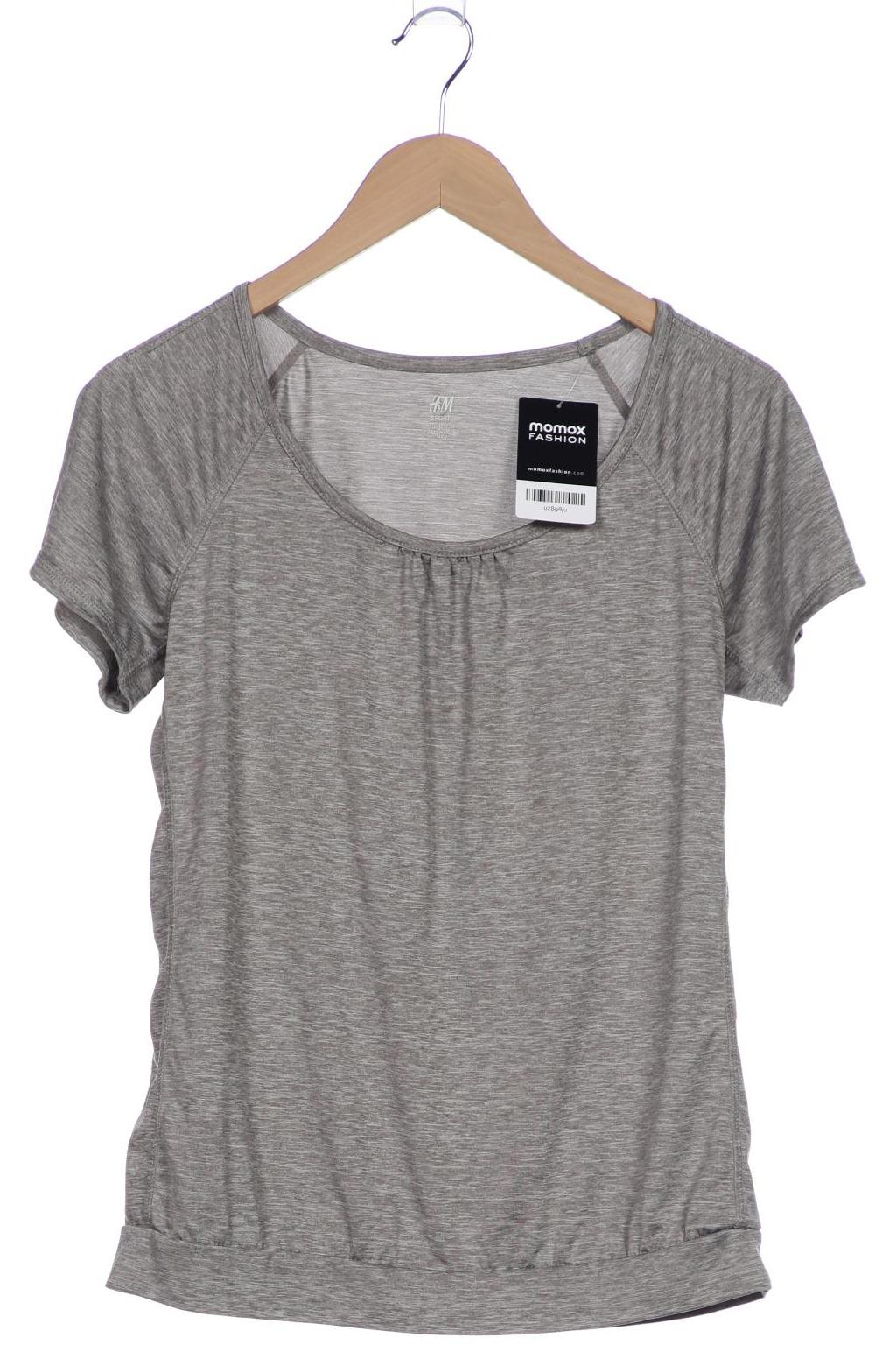 

H&M Damen T-Shirt, grau, Gr. 38