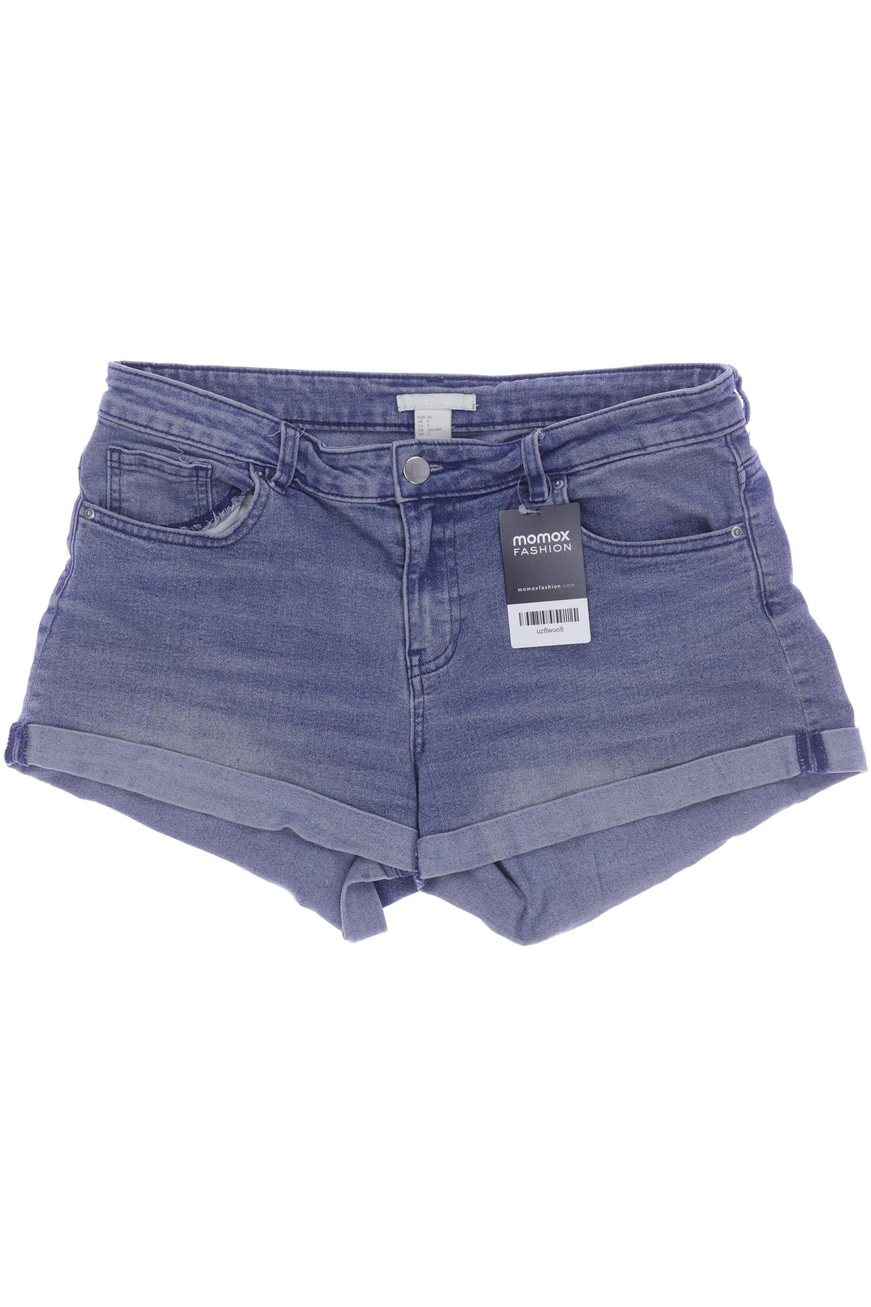 

H&M Damen Shorts, blau, Gr. 36