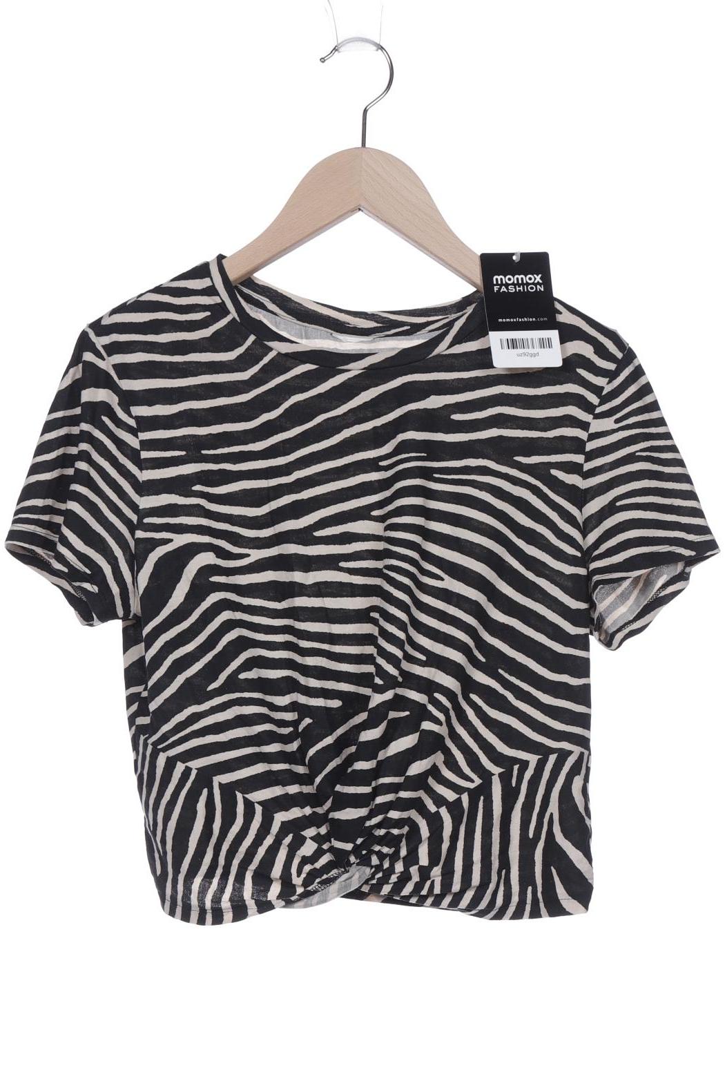 

H&M Damen T-Shirt, schwarz, Gr. 36