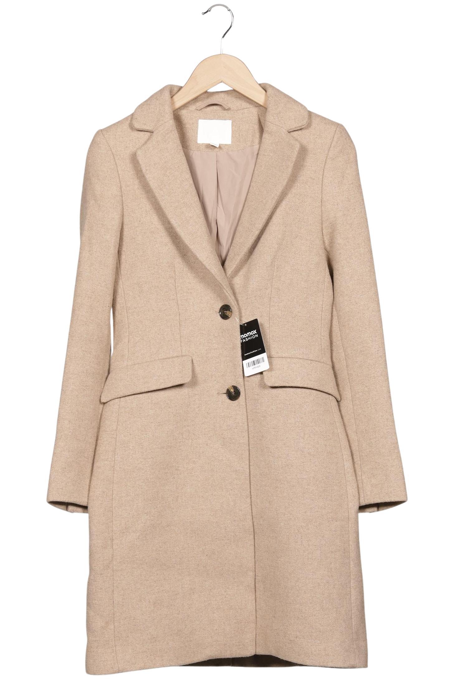 

H&M Damen Mantel, beige, Gr. 34