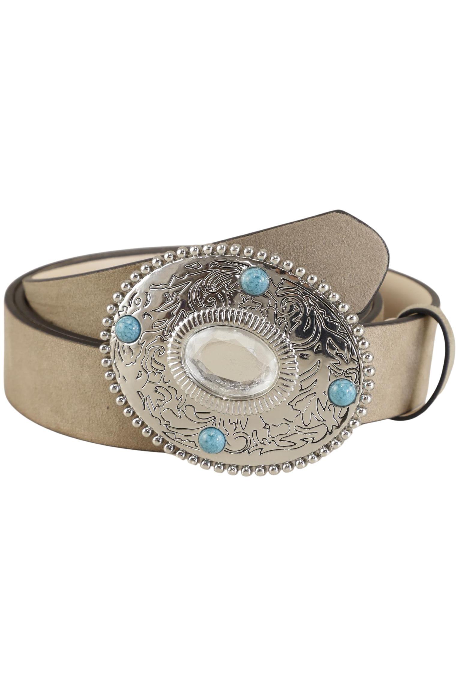 

H&M Damen Gürtel, grau, Gr. 80