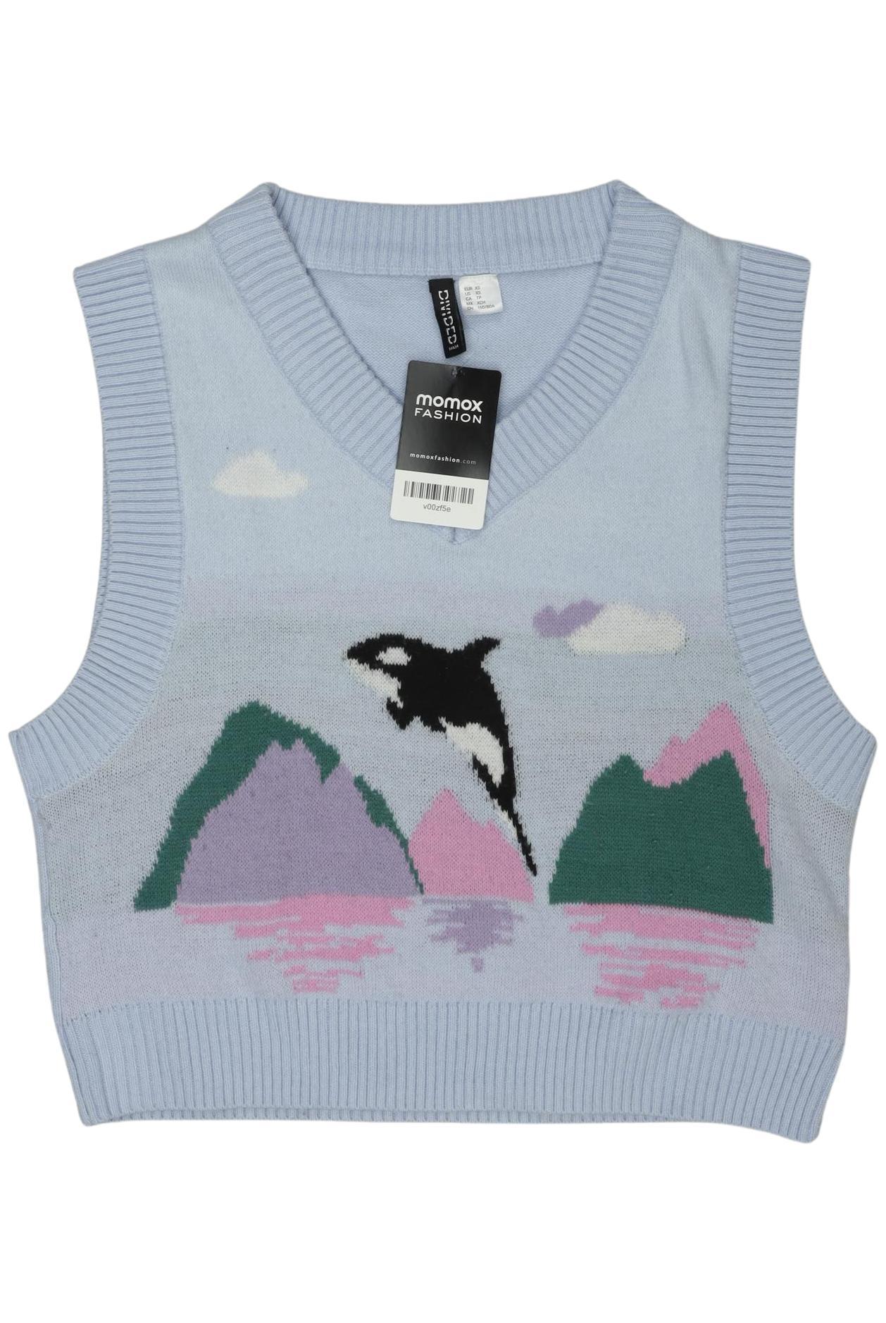 

H&M Damen Pullover, hellblau, Gr. 34