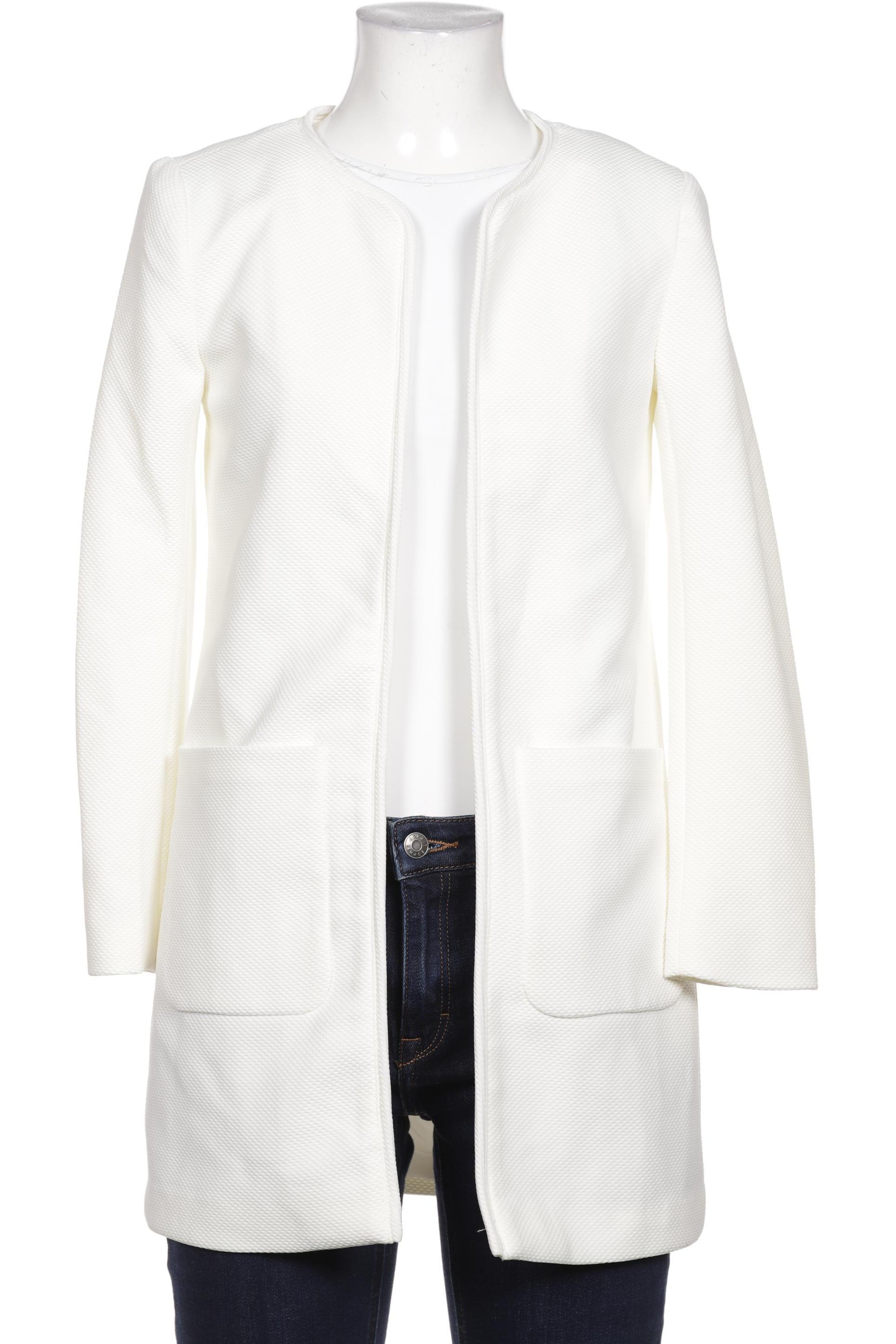 

H&M Damen Mantel, weiß, Gr. 34
