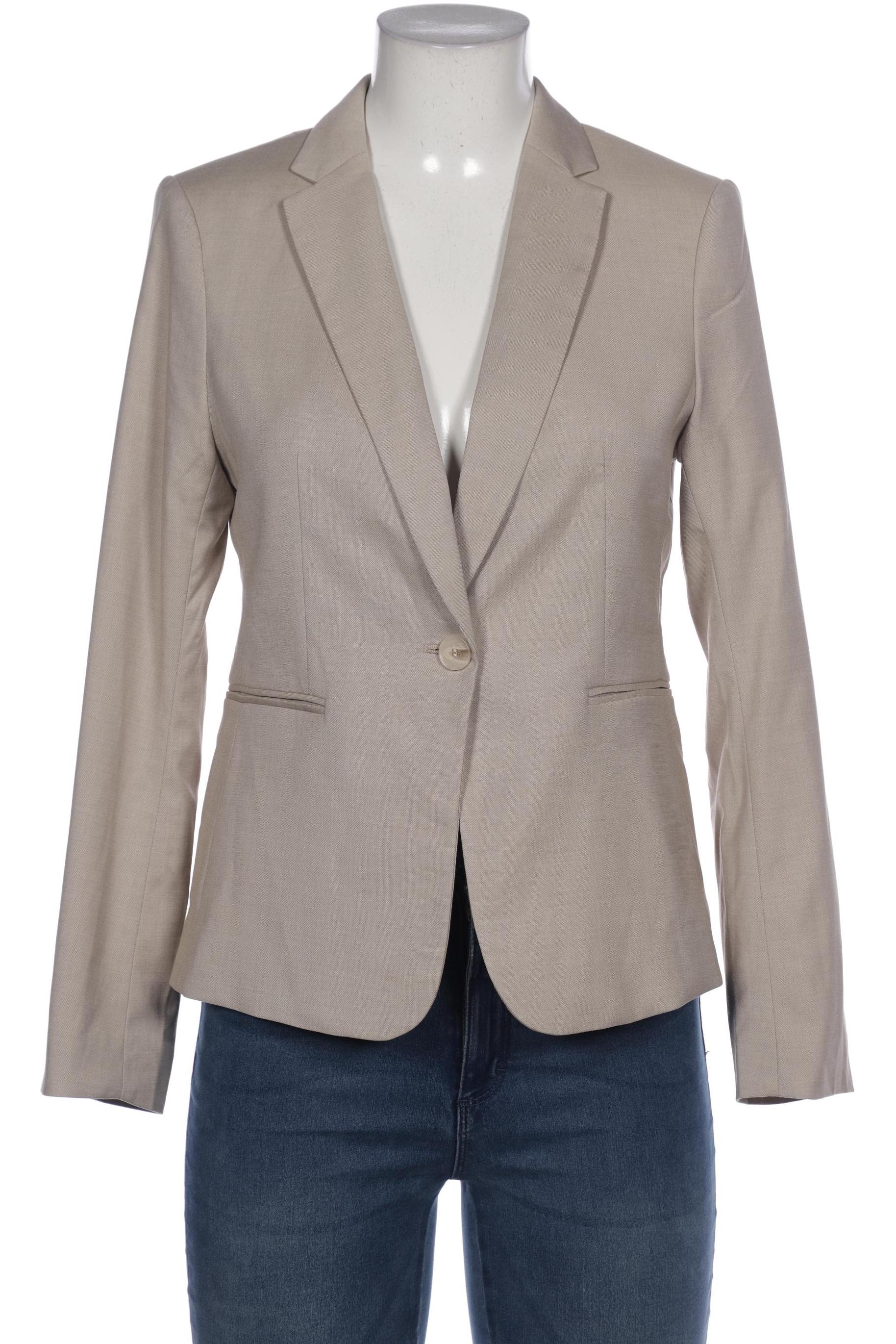 

H&M Damen Blazer, beige, Gr. 38