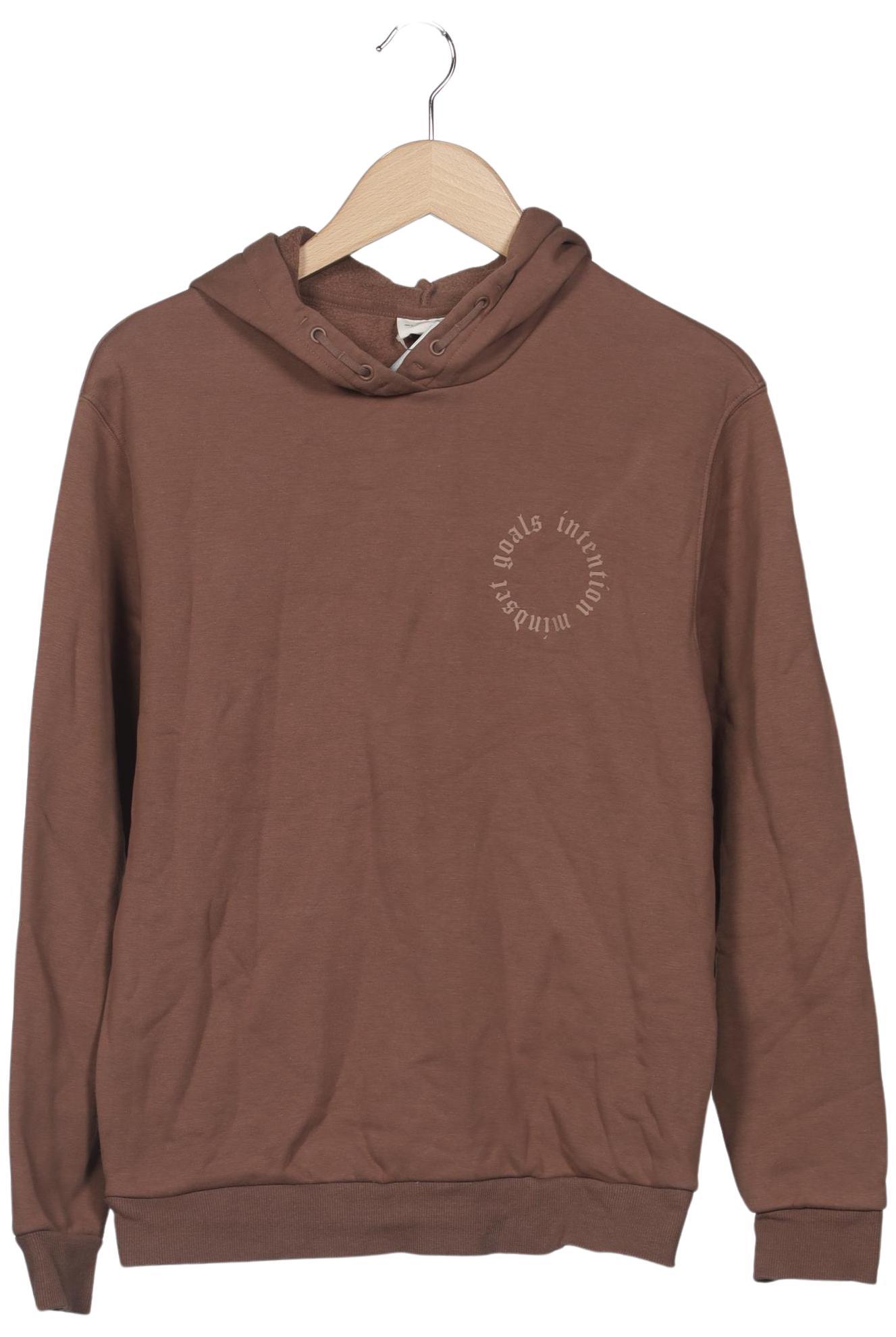 

H&M Damen Kapuzenpullover, braun, Gr. 38