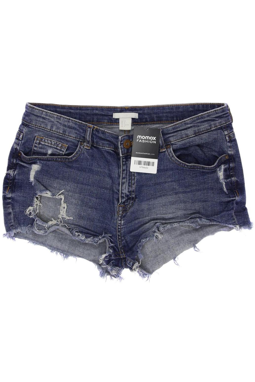 

H&M Damen Shorts, blau, Gr. 38