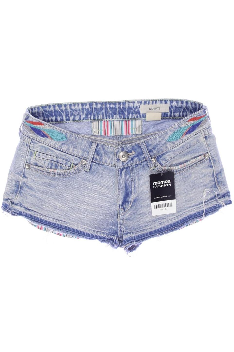 

H&M Damen Shorts, hellblau, Gr. 34