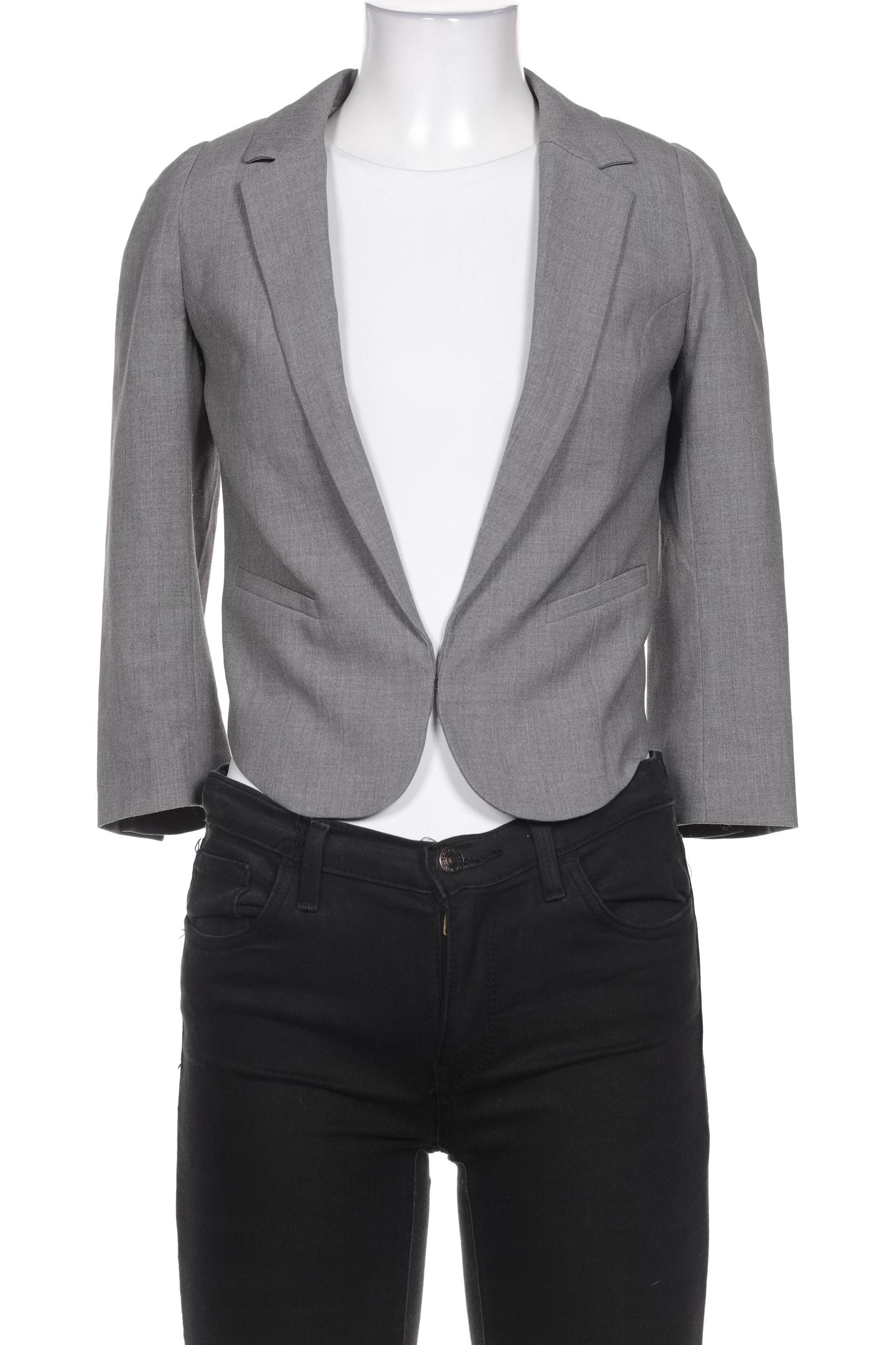 

H&M Damen Blazer, grau, Gr. 34