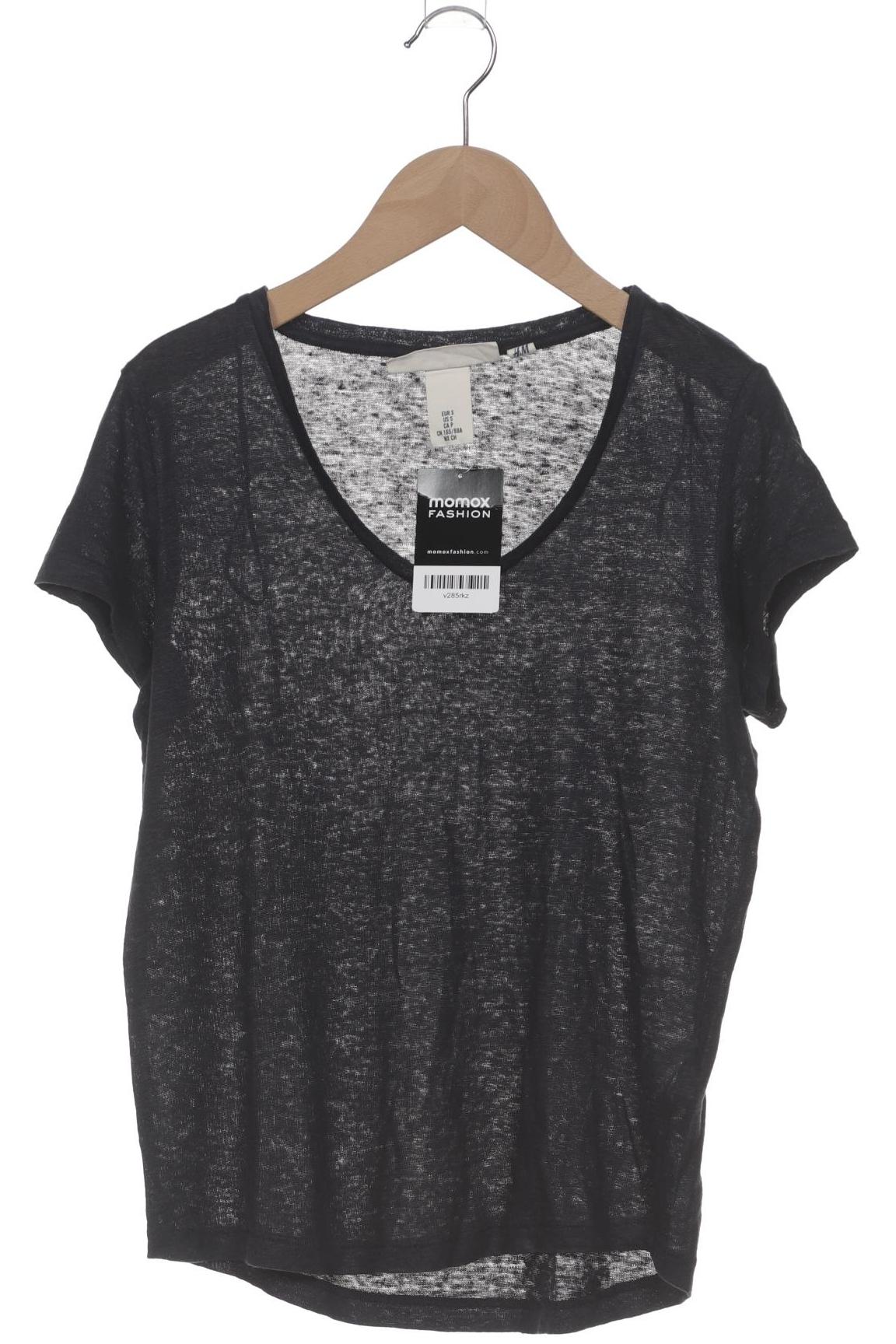 

H&M Damen T-Shirt, marineblau, Gr. 36