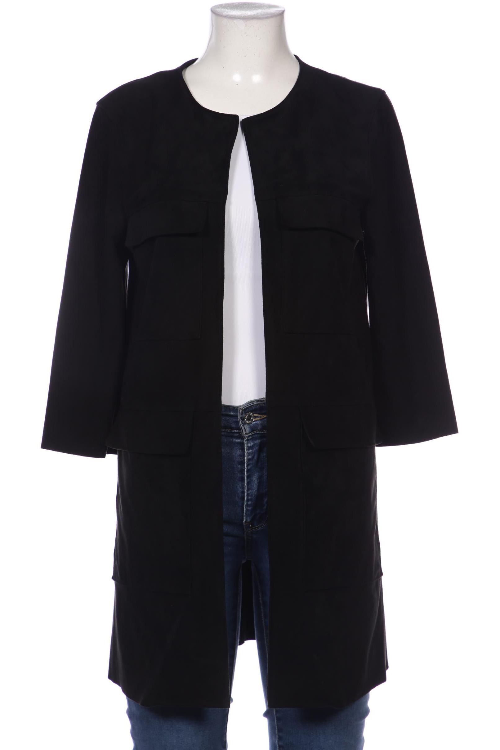 

H&M Damen Mantel, schwarz, Gr. 38