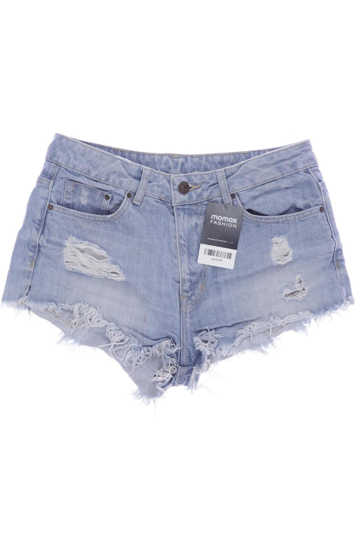 

H&M Damen Shorts, hellblau, Gr. 38