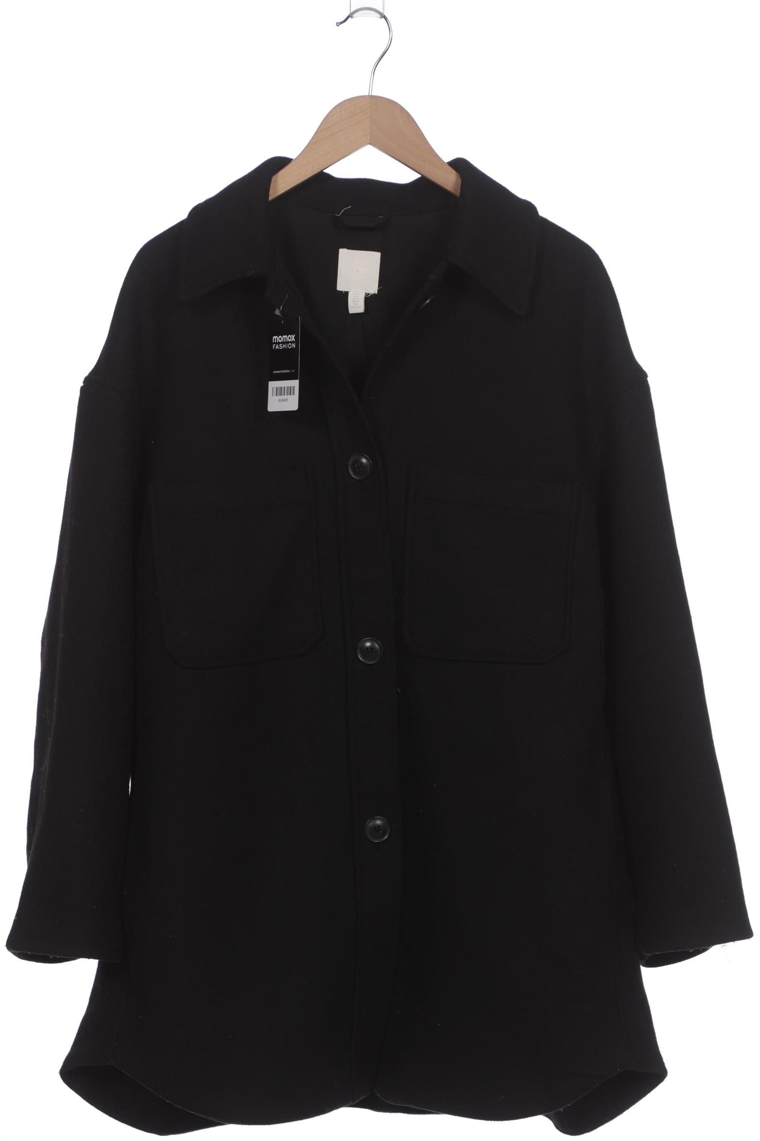 Thumbnail - H&amp;M Damen Mantel, schwarz, Gr. 42