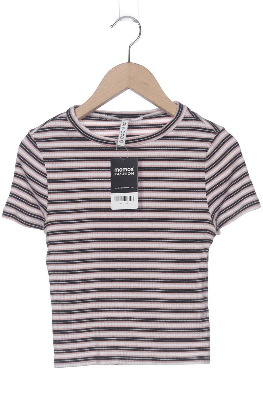 

H&M Damen T-Shirt, mehrfarbig, Gr. 36