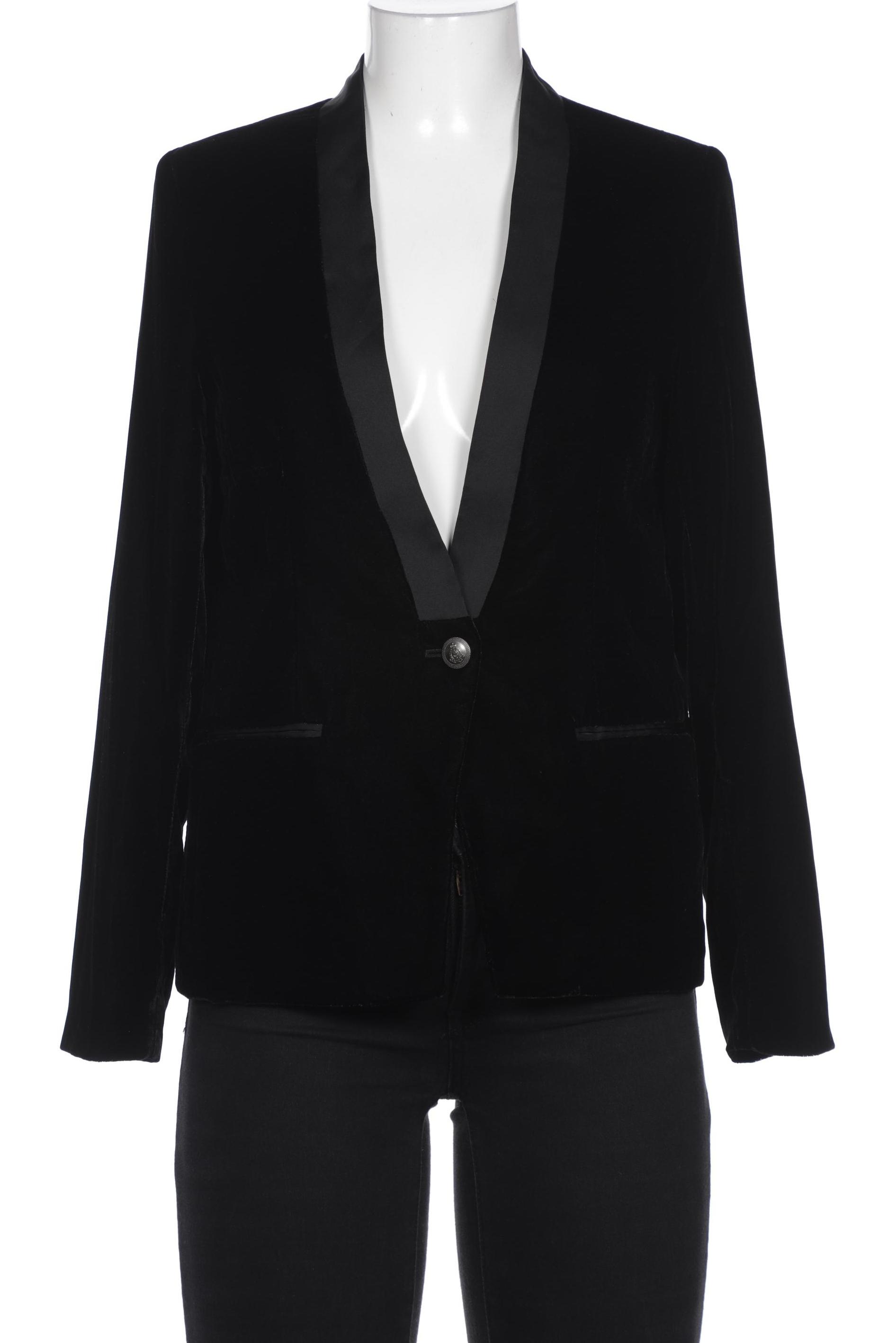 

H&M Damen Blazer, schwarz, Gr. 38