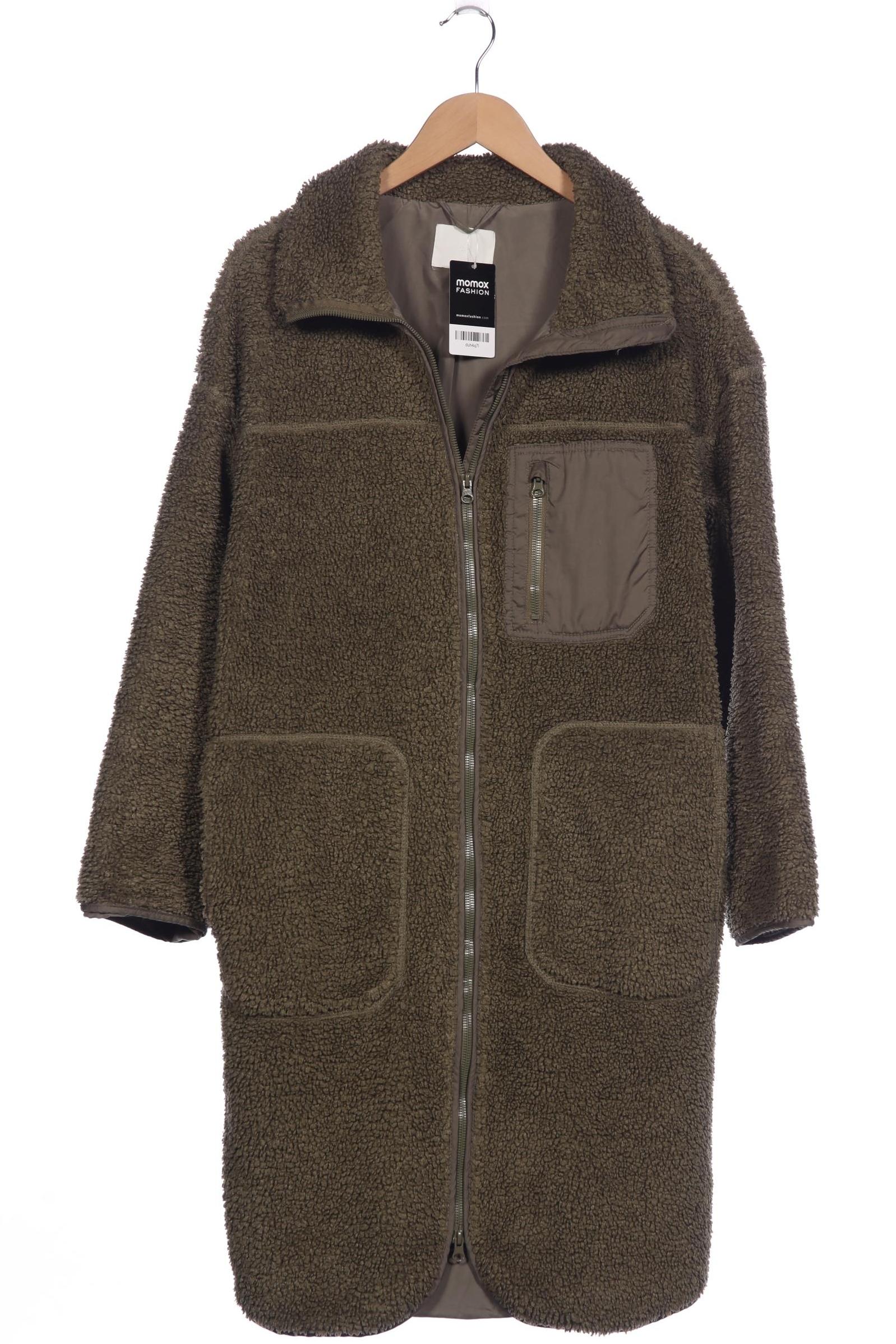 

H&M Damen Mantel, grün, Gr. 38